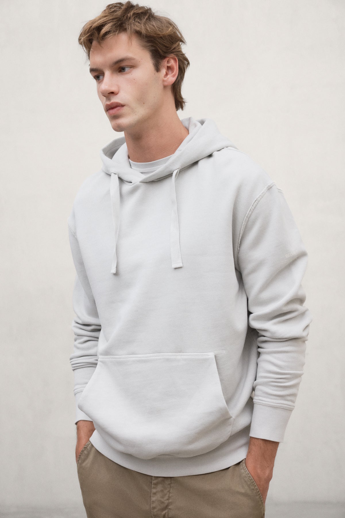 SUDADERA MANACORI GRIS CLARO