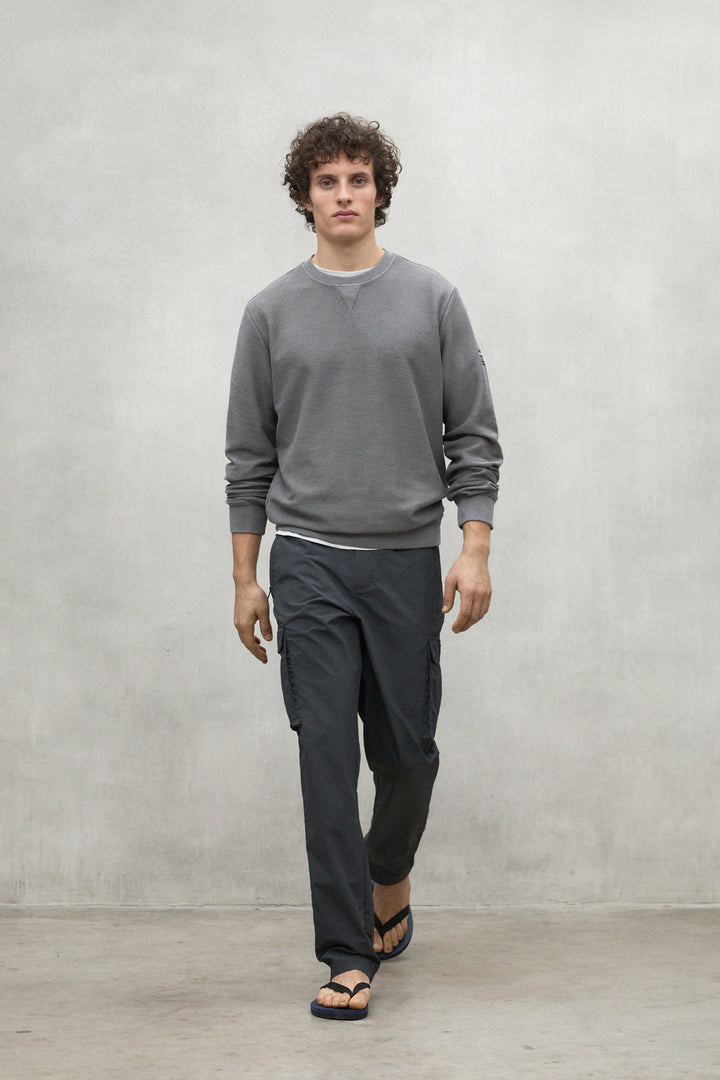 SWEATSHIRT NEWARK DUNKELGRAU