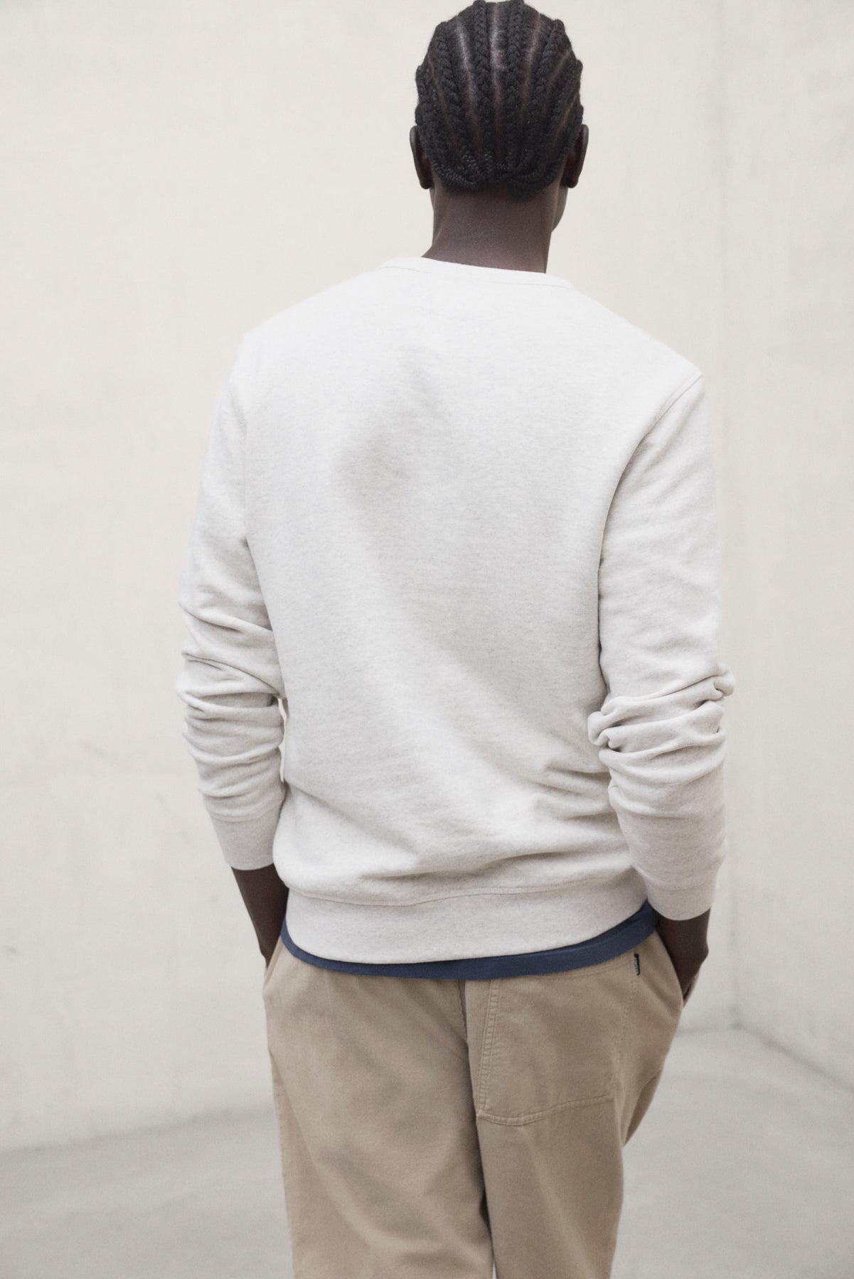 BEIGE PURPOSE SWEATSHIRT