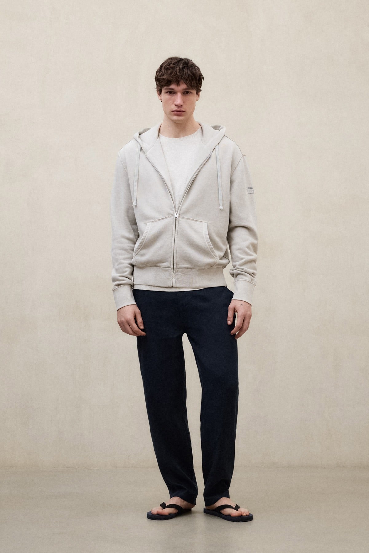 SUDADERA RENA GRIS