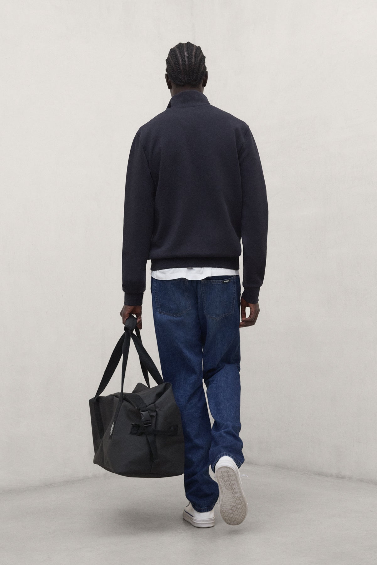 SWEATSHIRT TEREL LOGO MARINEBLAU