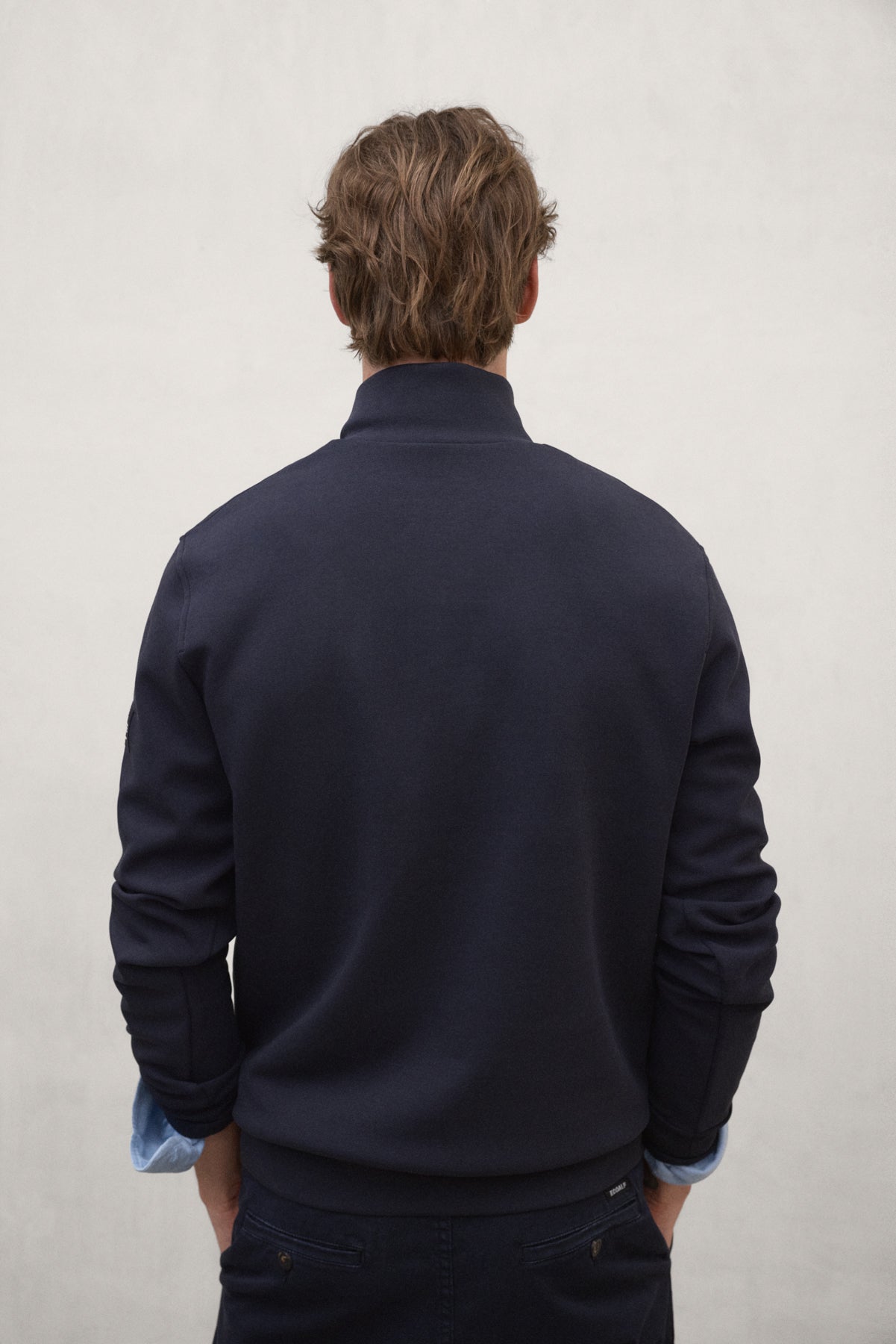 SWEAT-SHIRT TEREL BLEU MARINE