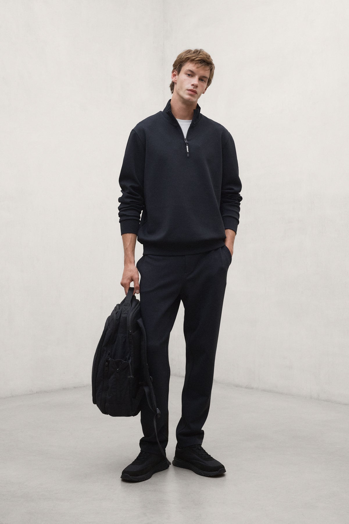 SWEAT-SHIRT TEREL NOIR