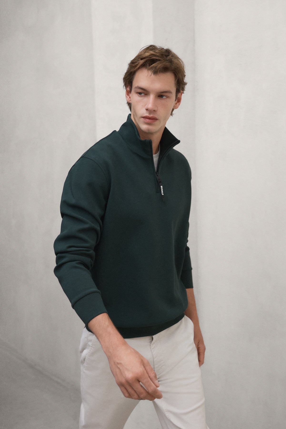 SWEAT-SHIRT TEREL VERT