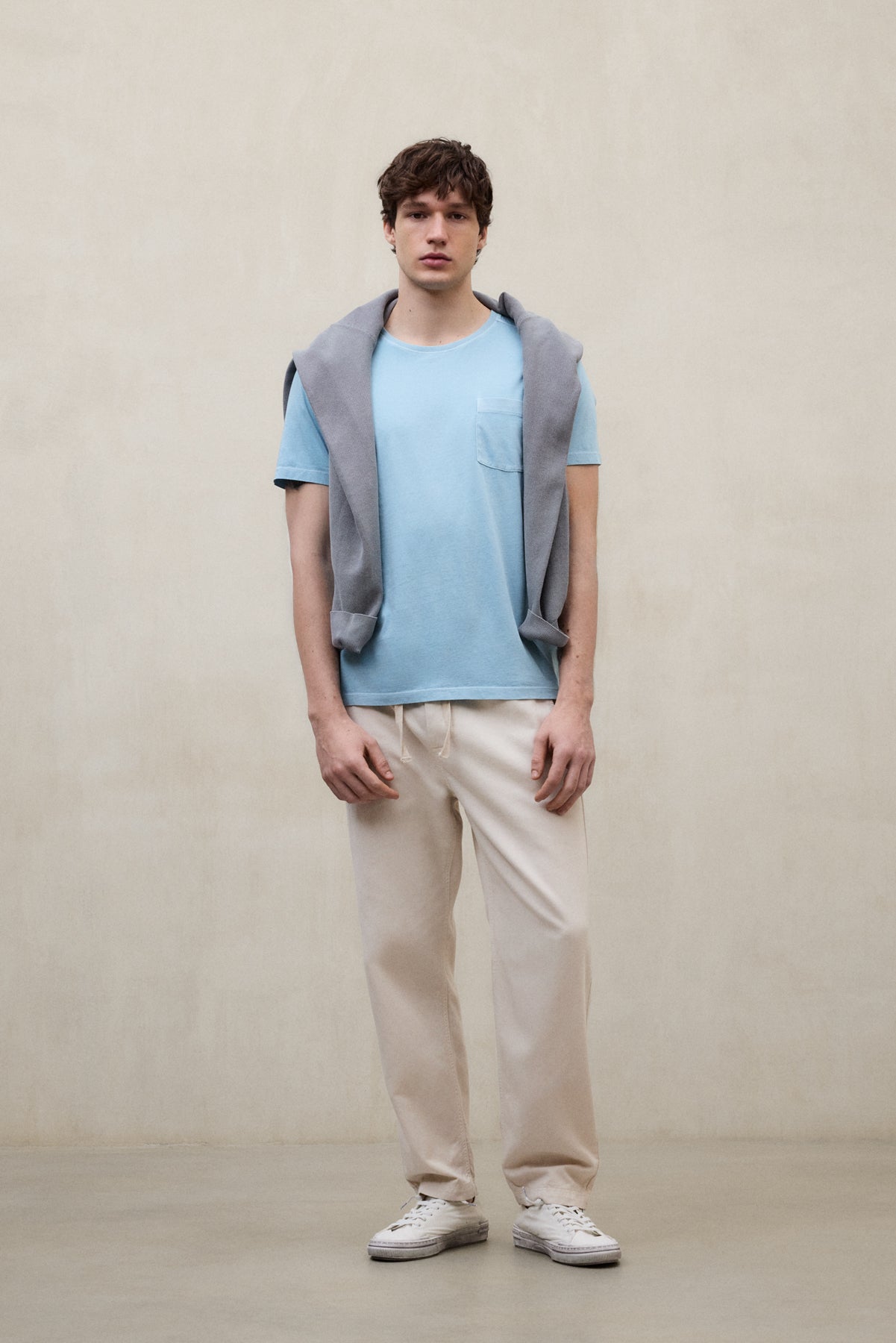 T-SHIRT ALMA BLAU