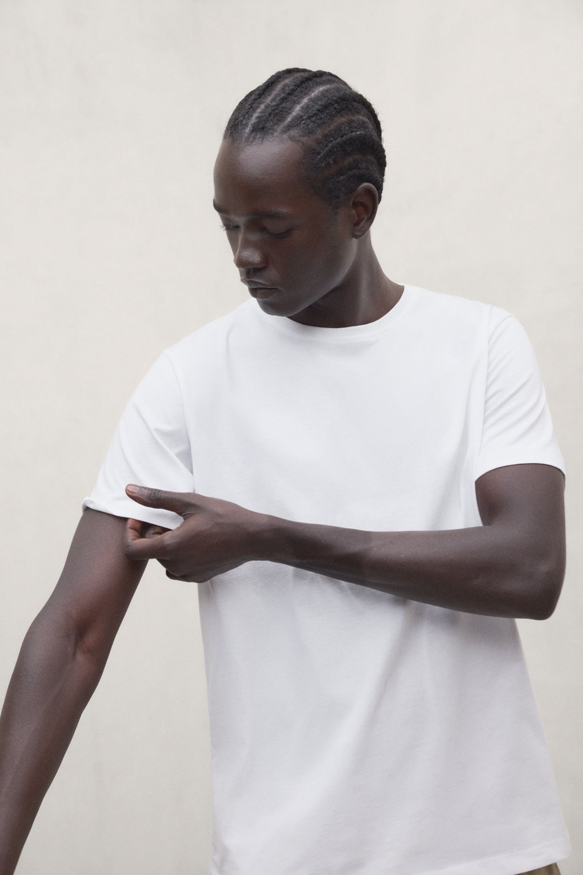 WHITE ANDRO T-SHIRT
