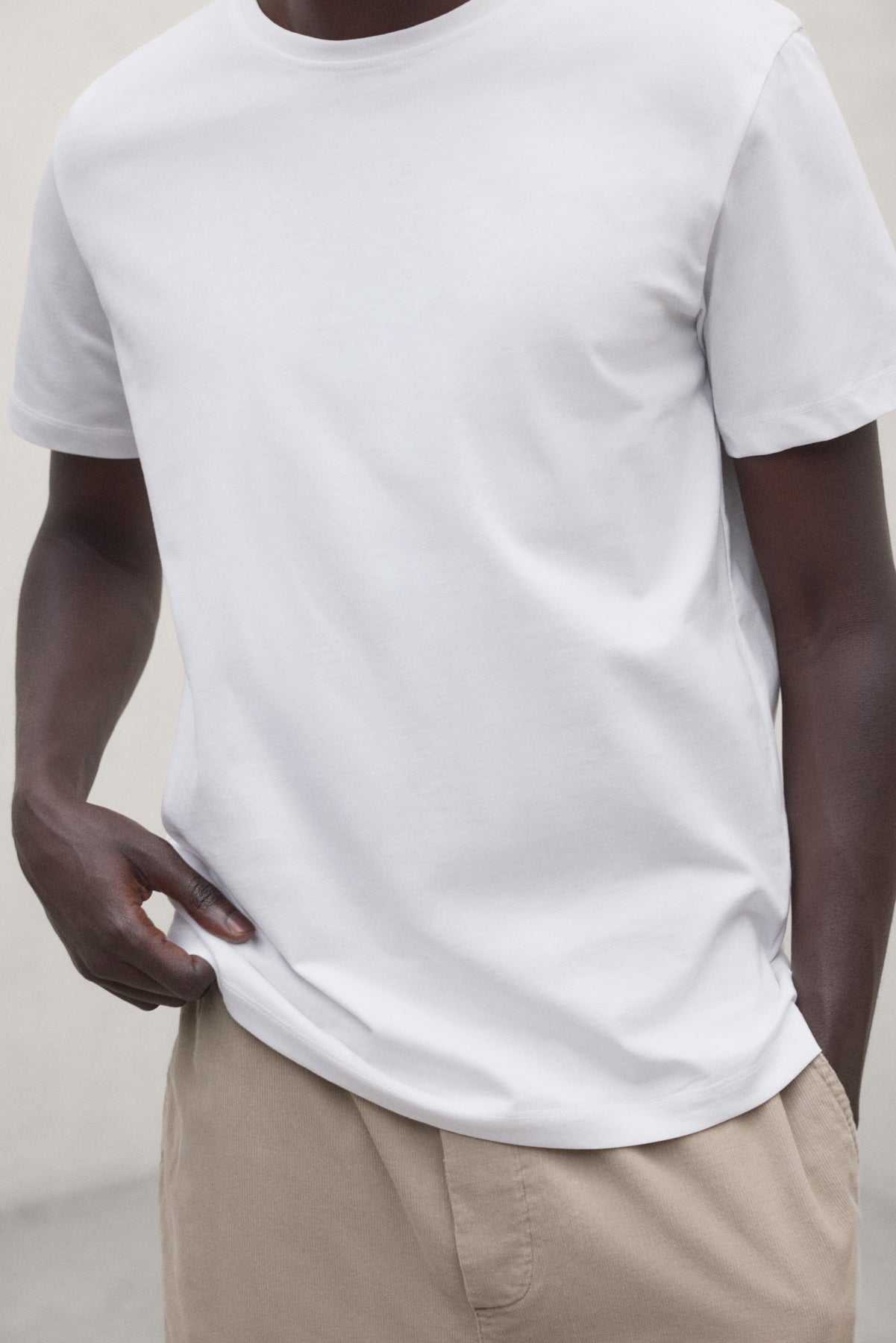 WHITE ANDRO T-SHIRT