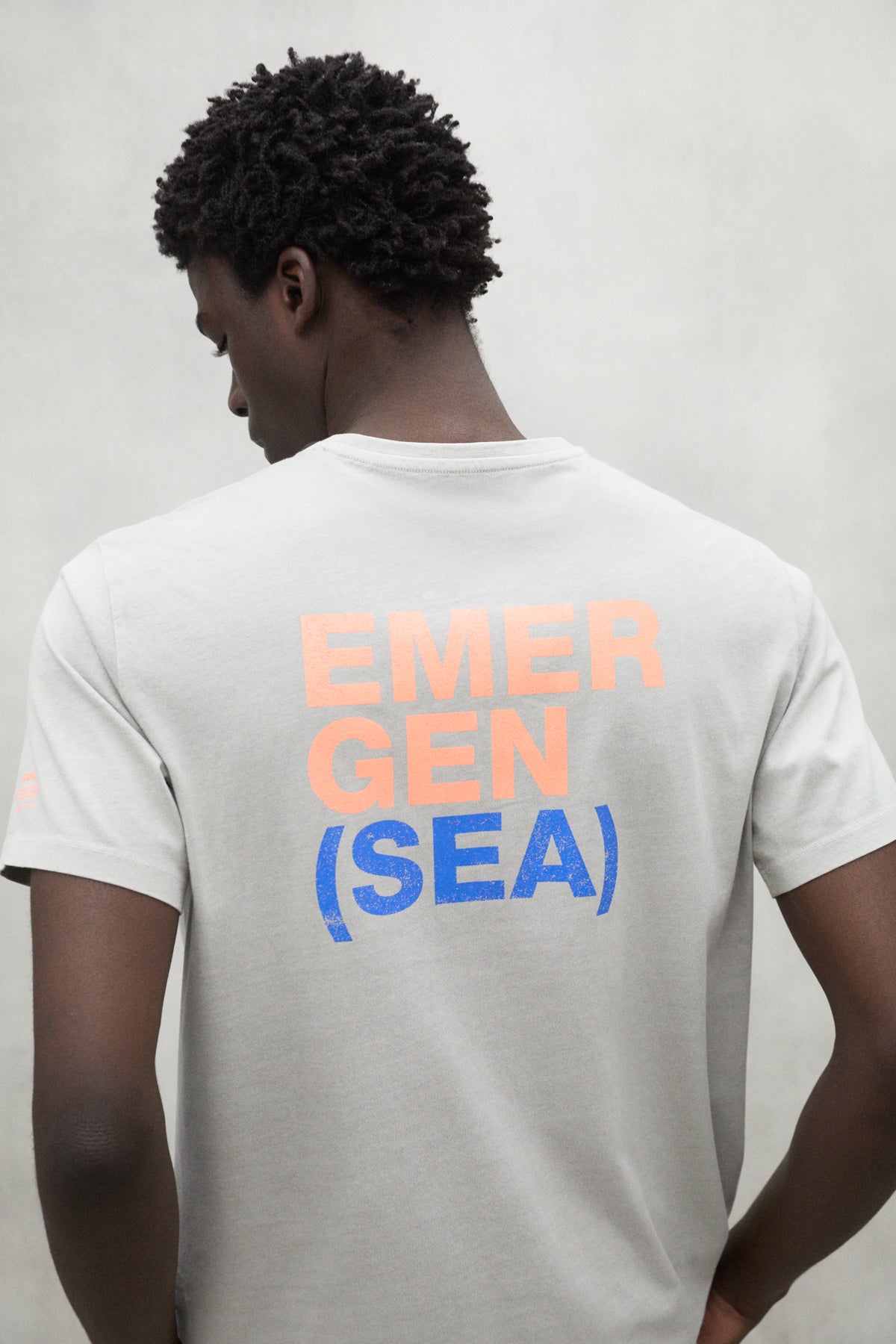 T-SHIRT EMER GRIS CLAIR