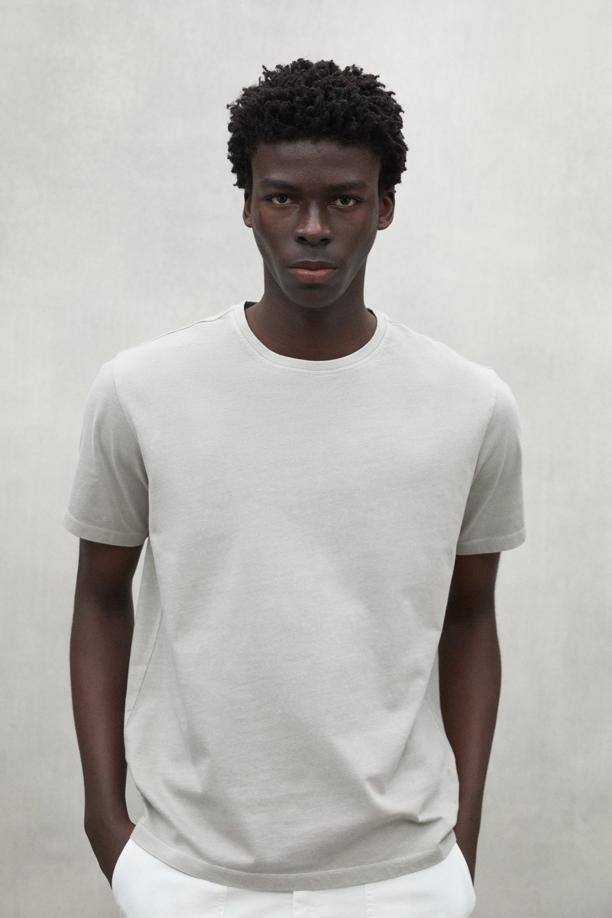 T-SHIRT EMER GRIS CLAIR
