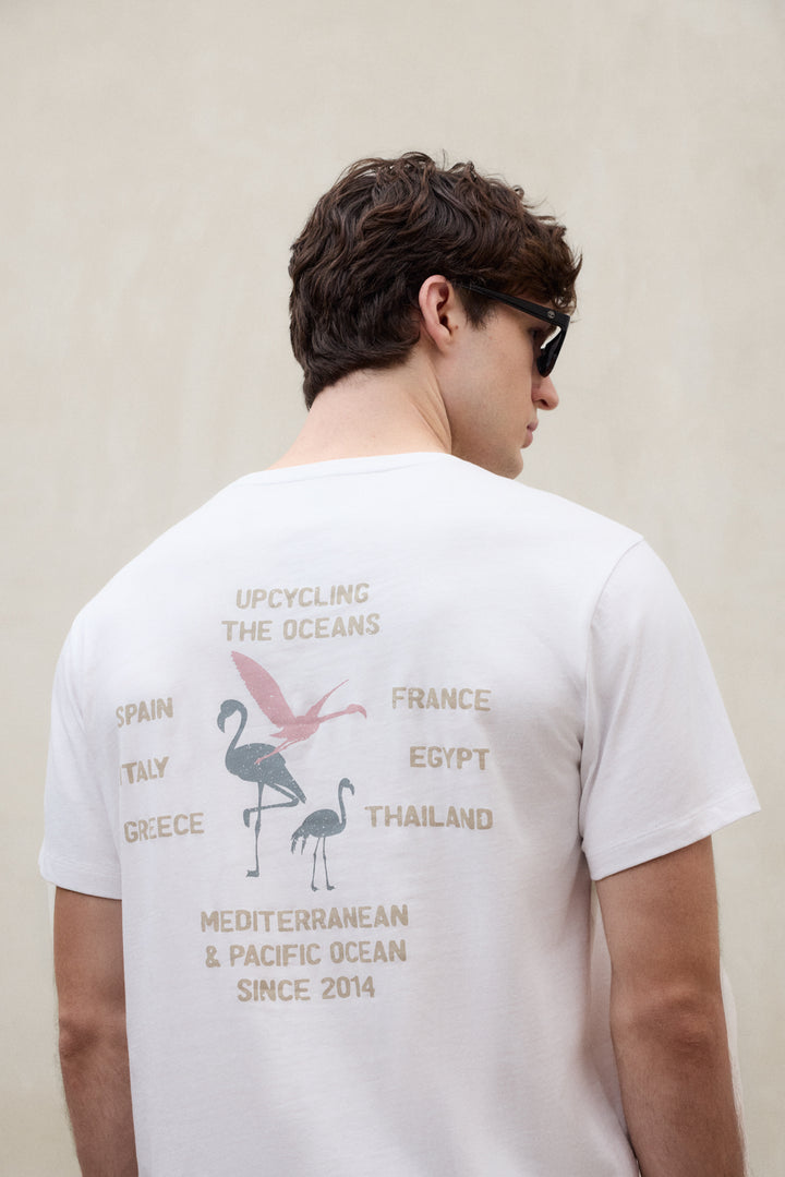 CAMISETA FLAM BLANCA