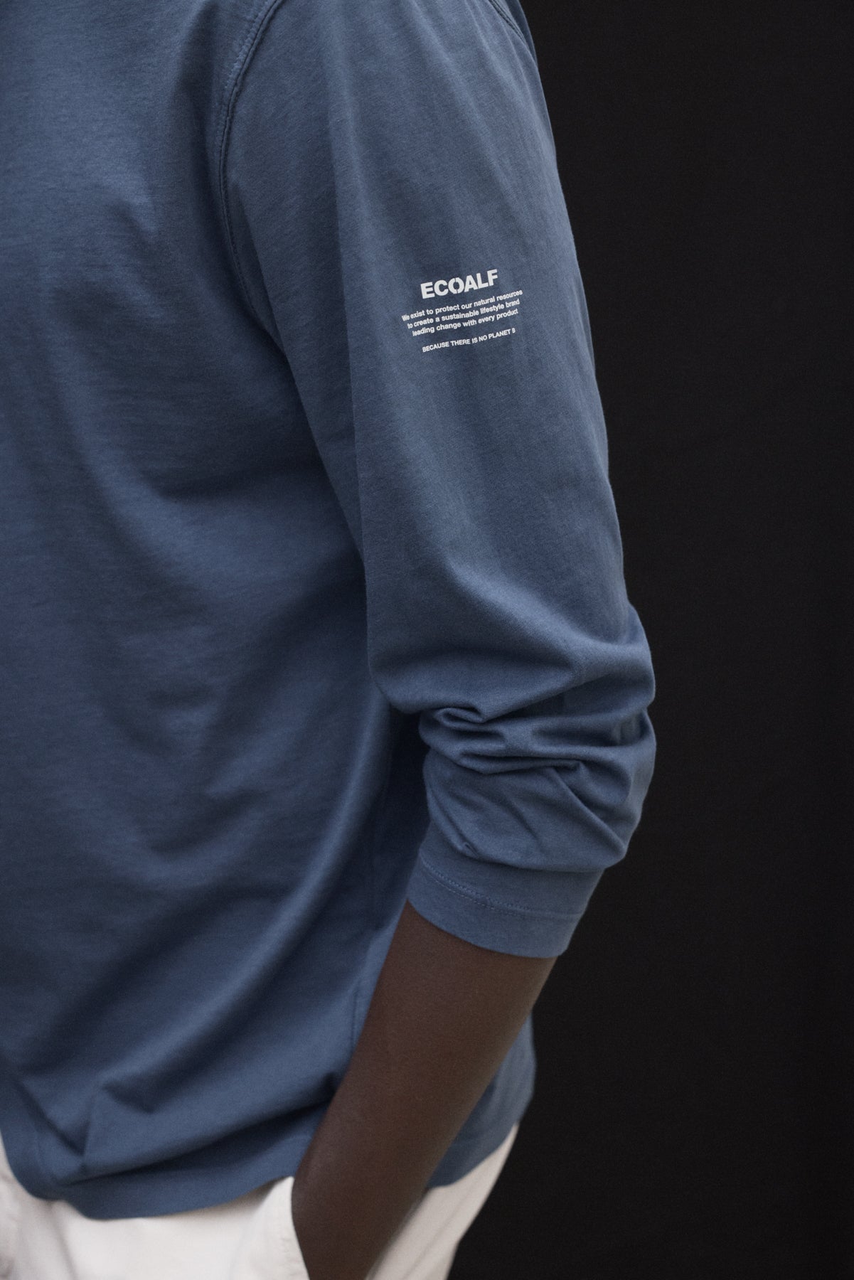 T-SHIRT À MANCHES LONGUES LAREDO BLEU