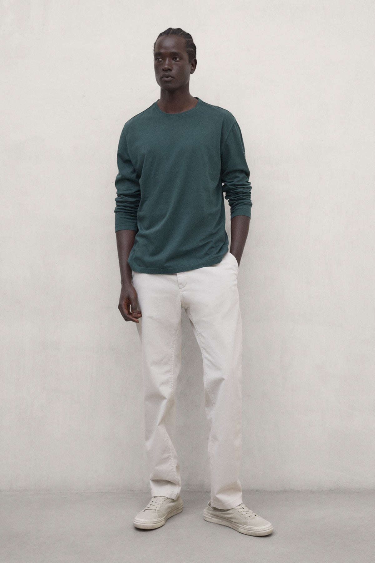 LANGARM-SHIRT LAREDO GRÜN