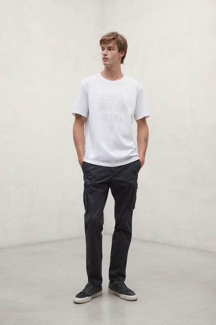 T-SHIRT MIN BLANC