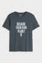 T-SHIRT MIN BLEU