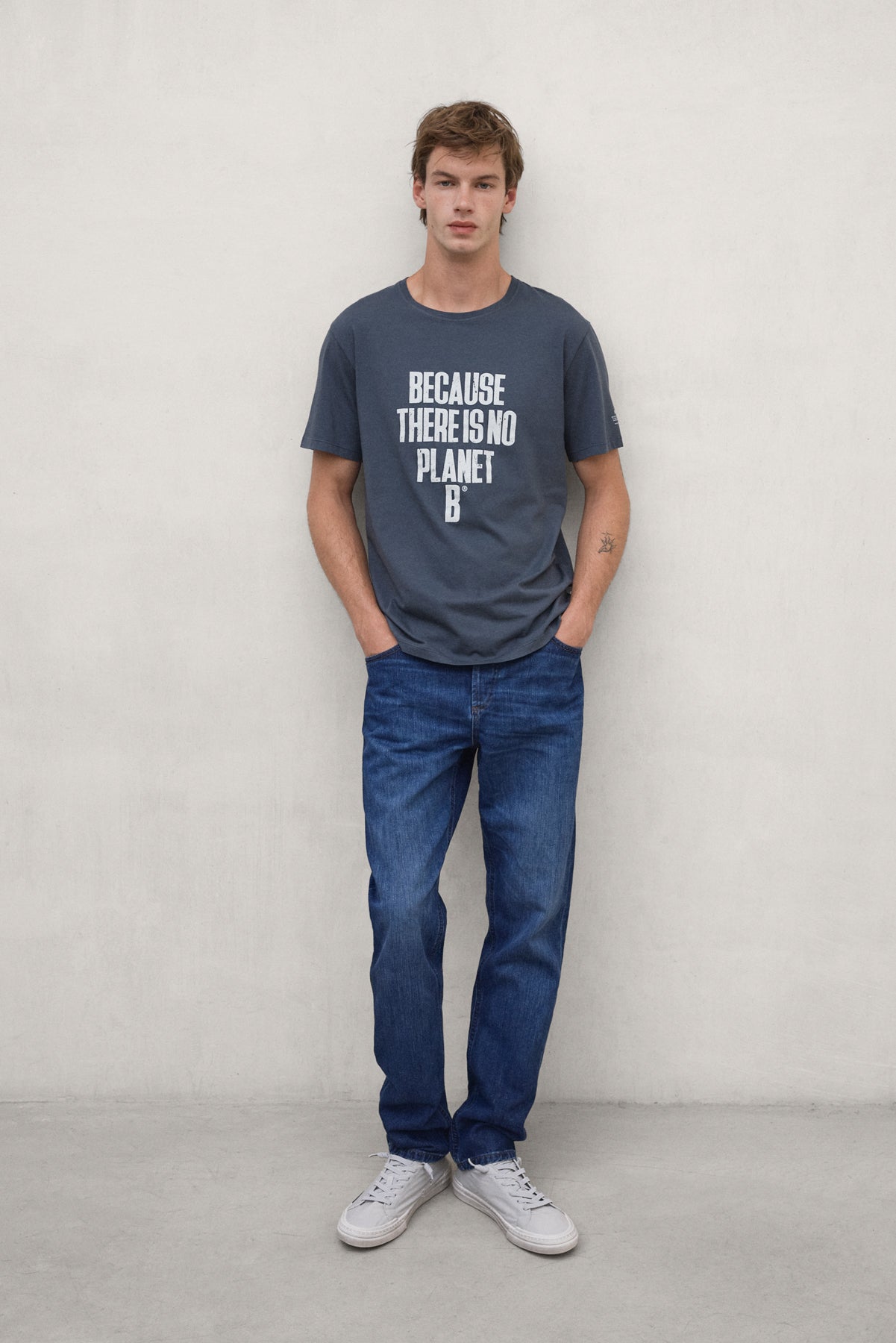 CAMISETA MIN AZUL