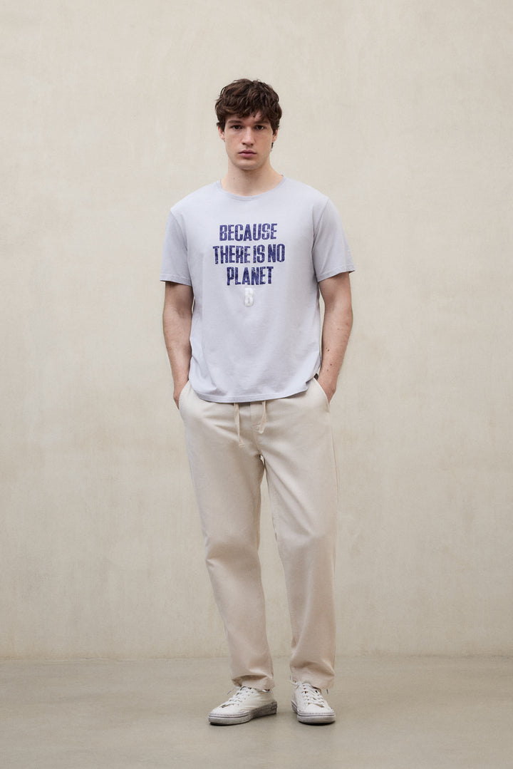 CAMISETA MIN GRIS