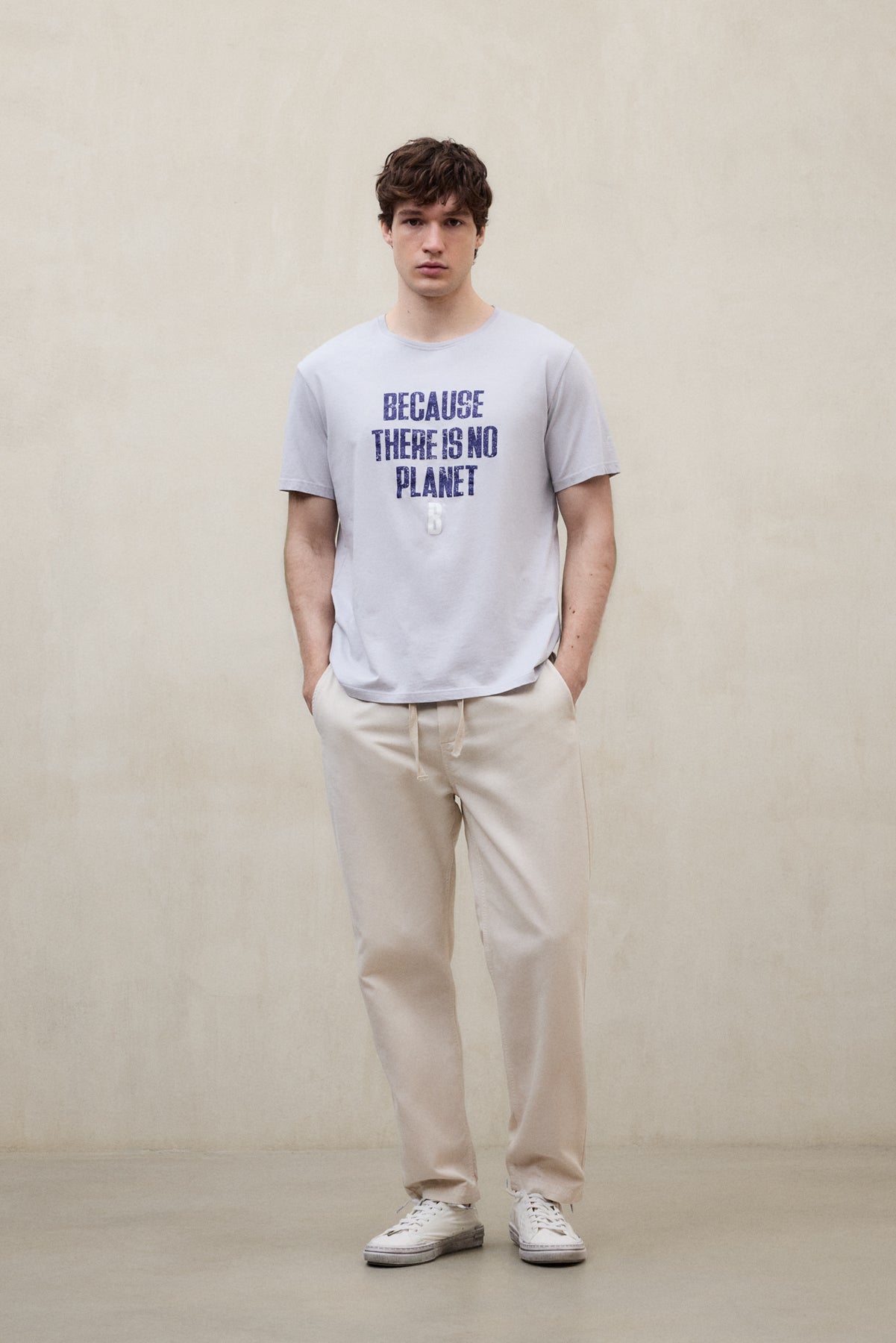 T-SHIRT MIN GRIS