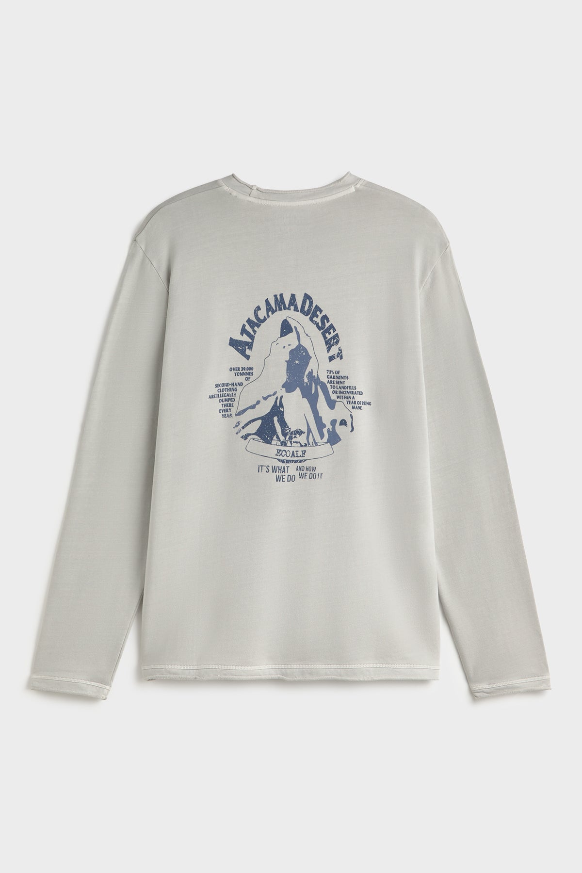 HELLGRAUES LANGARM-T-SHIRT MON