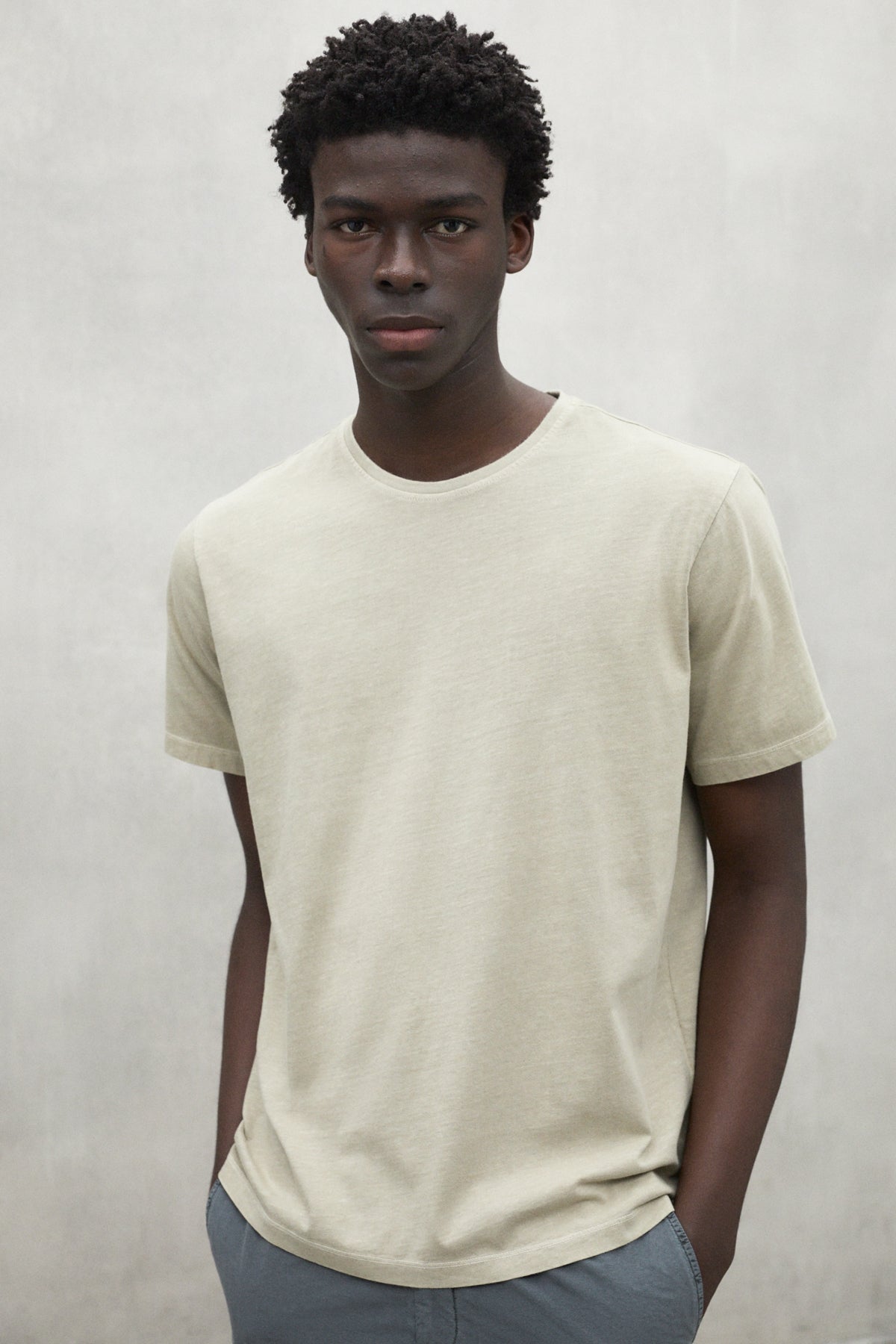 LIGHT GREY RABAT T-SHIRT