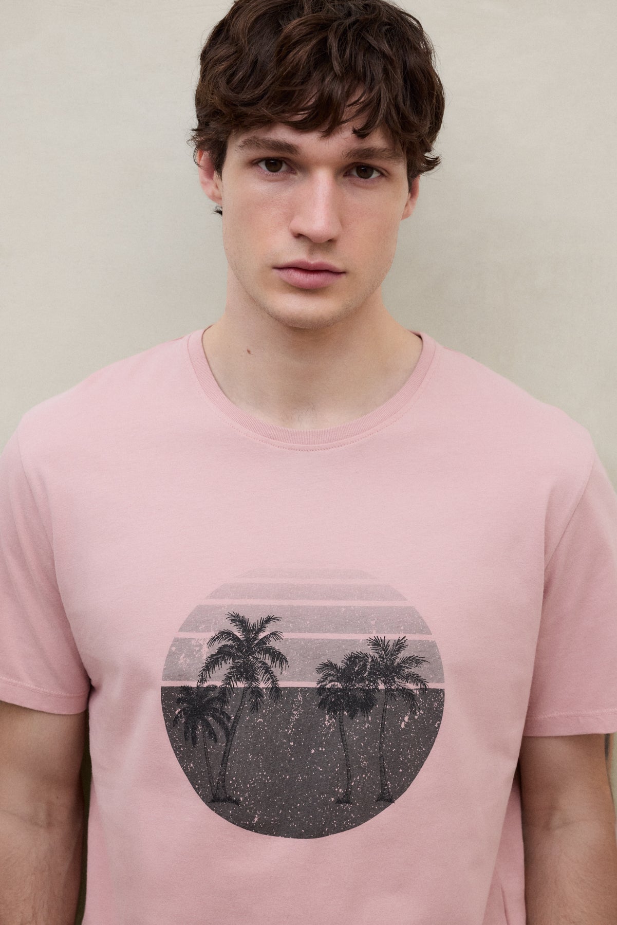 CAMISETA ROS ROSA