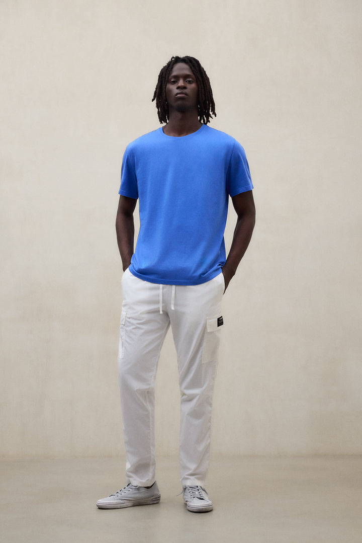 T-SHIRT VENT BLAU