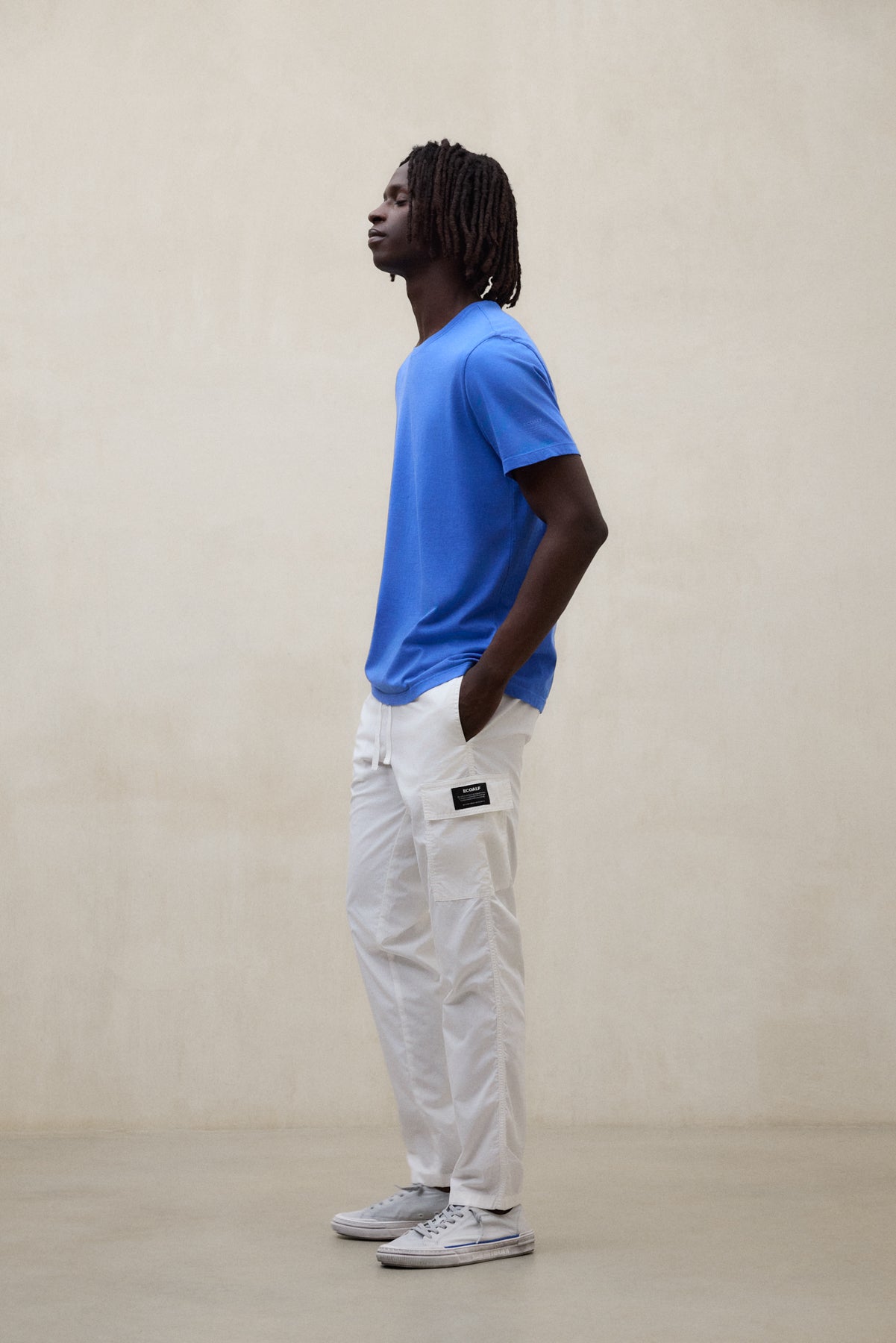 T-SHIRT VENT BLAU