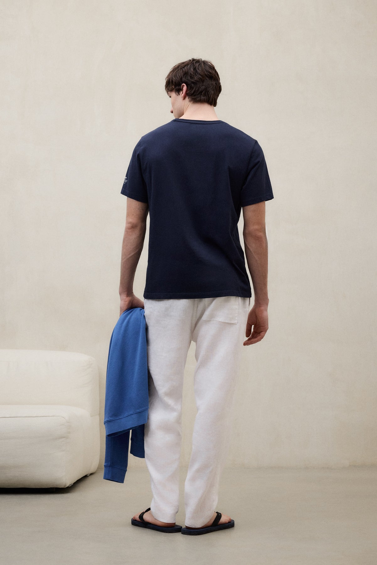 T-SHIRT VENT MARINEBLAU