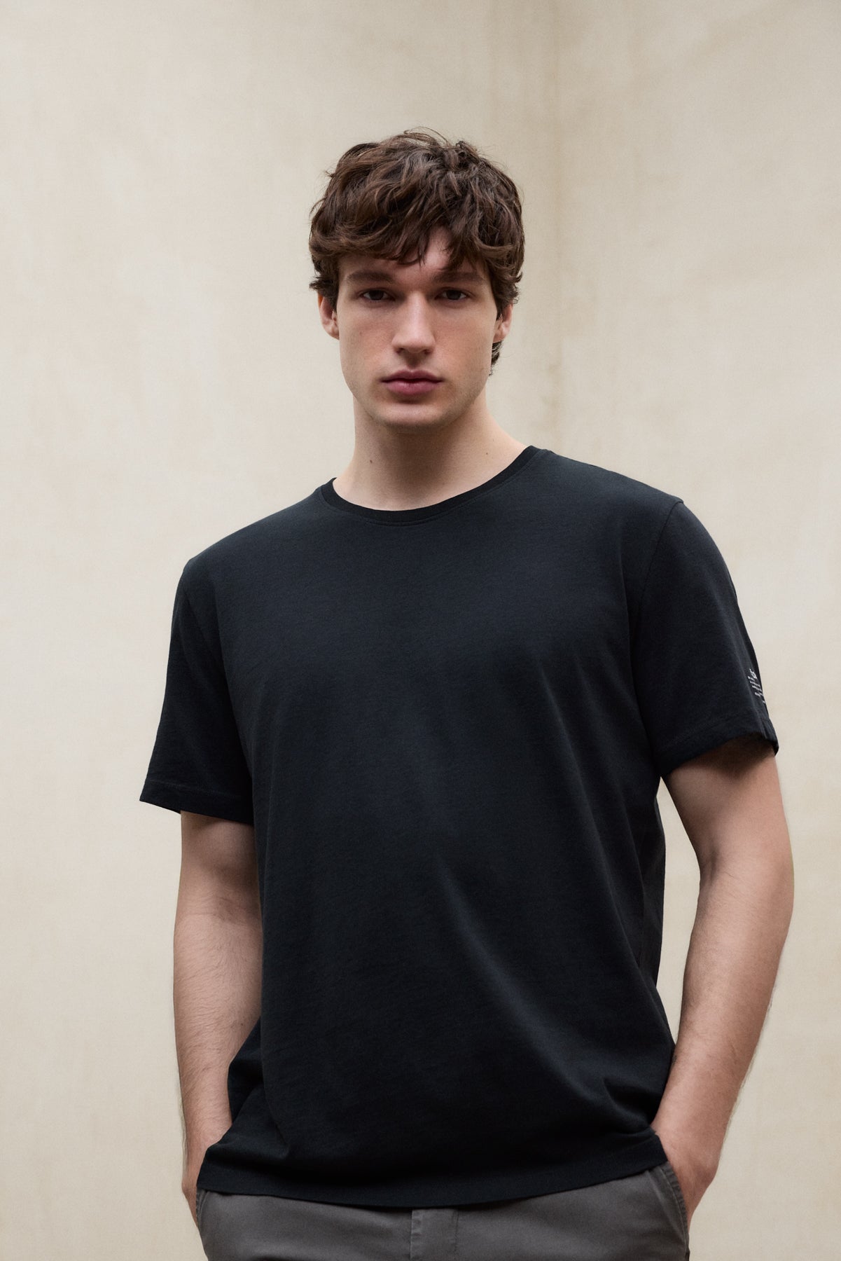 T-SHIRT VENT NOIR