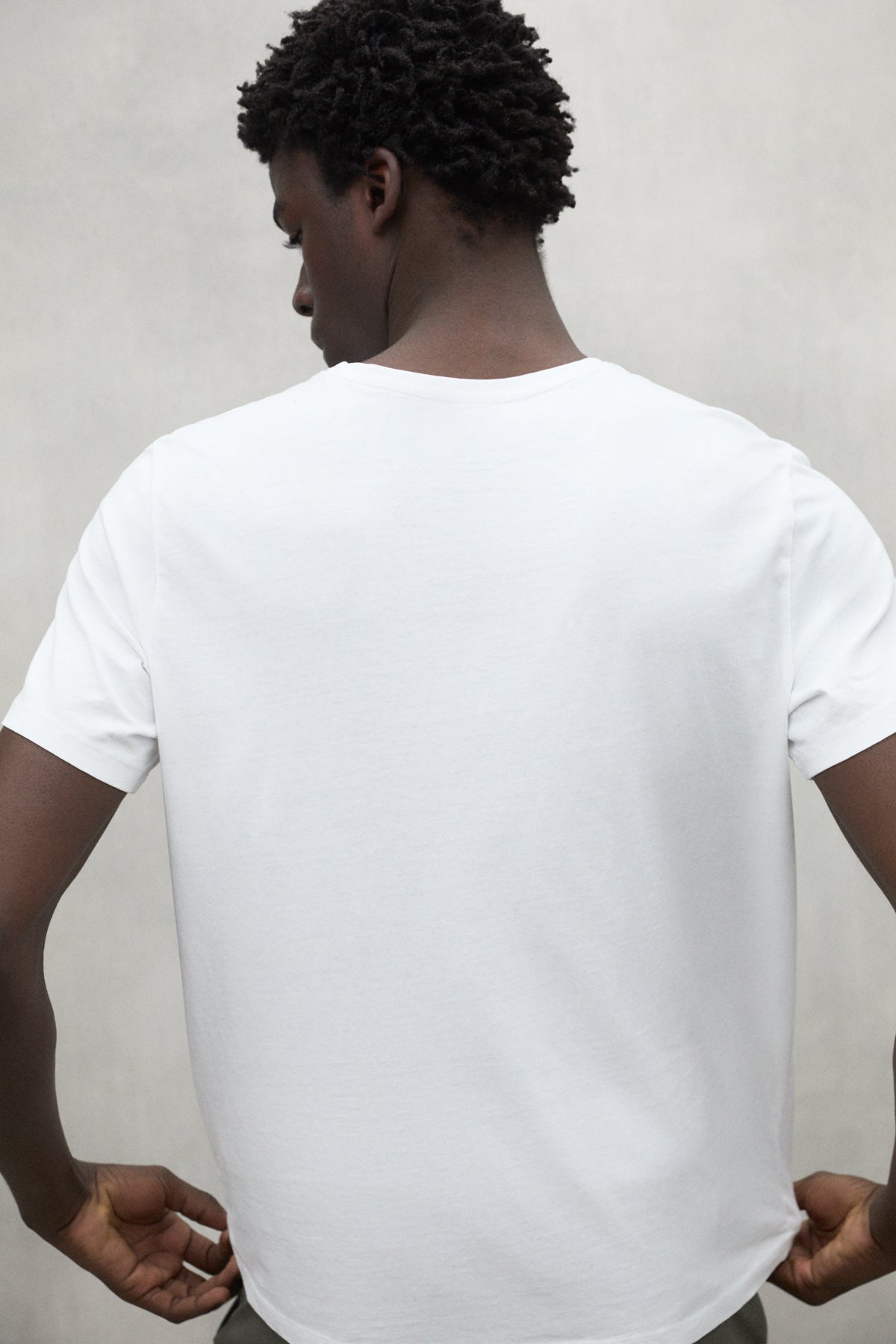 WHITE VENT T-SHIRT