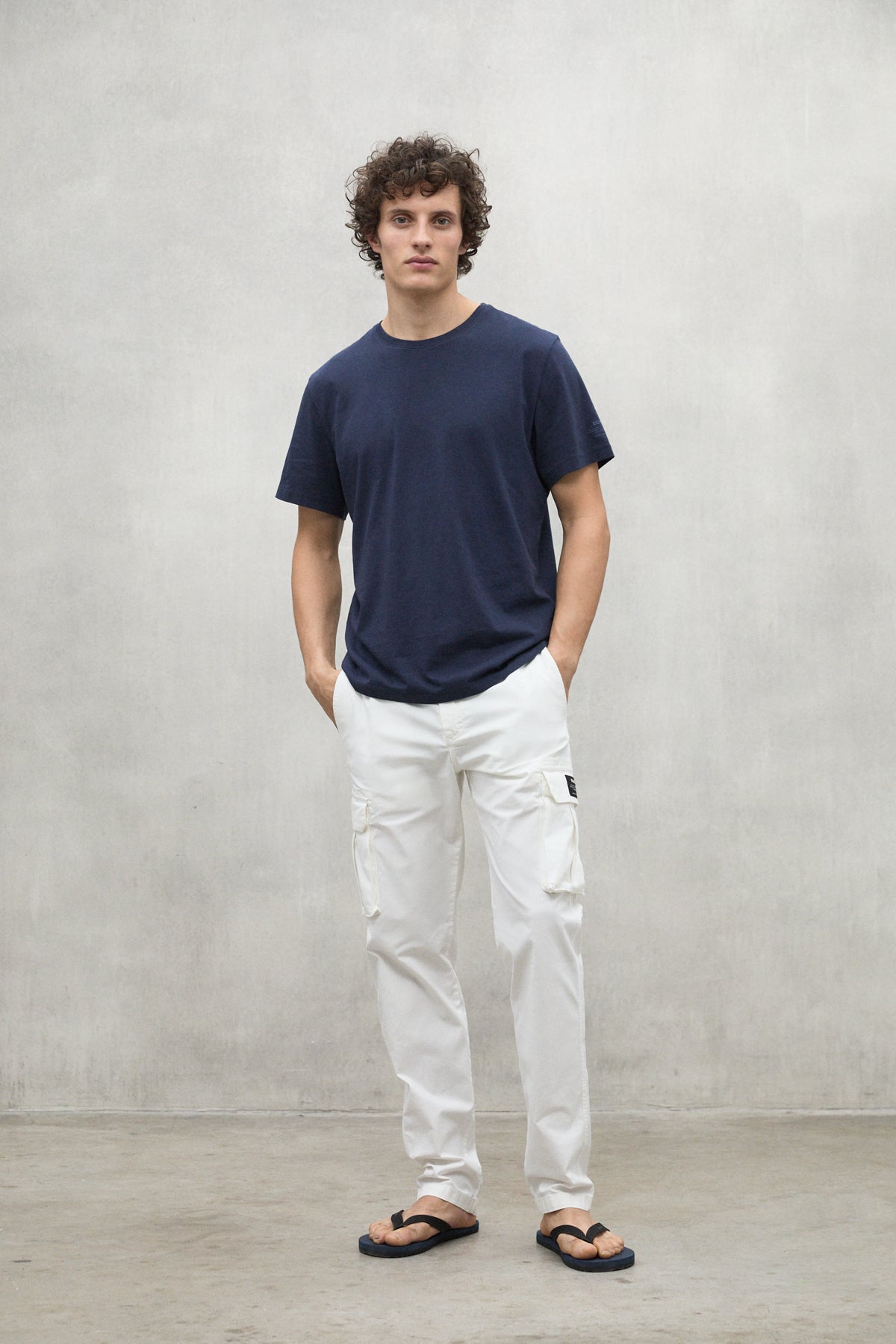 T-SHIRT VENT DUNKELBLAU