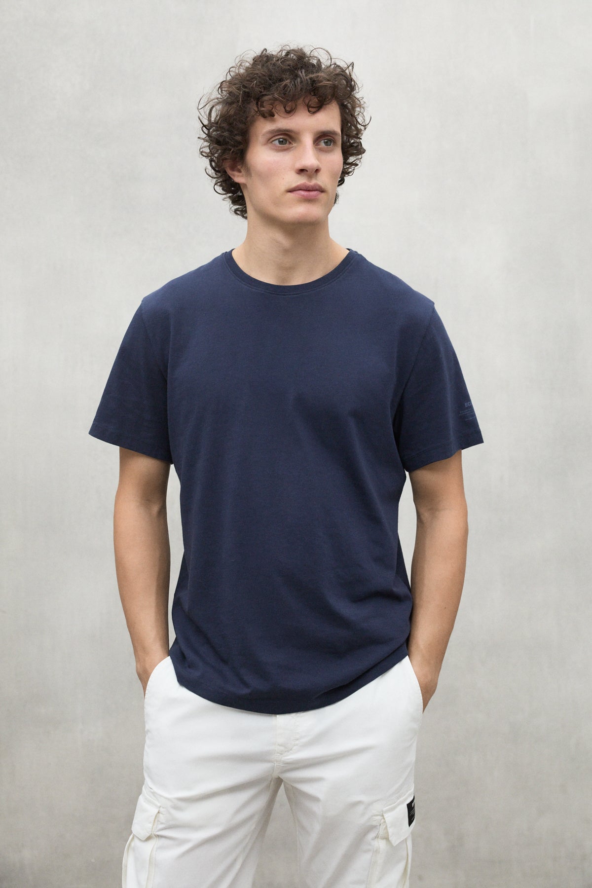 T-SHIRT VENT DUNKELBLAU