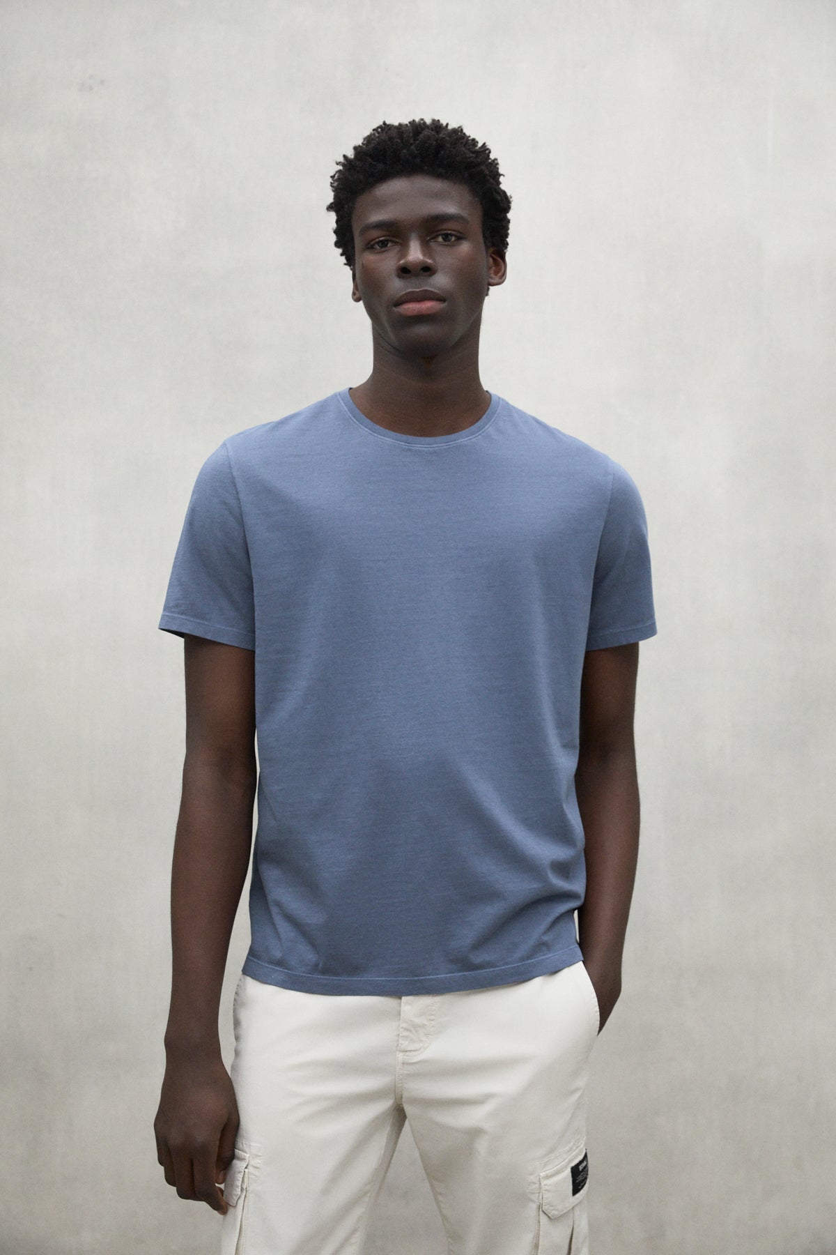 T-SHIRT VENT BLAU