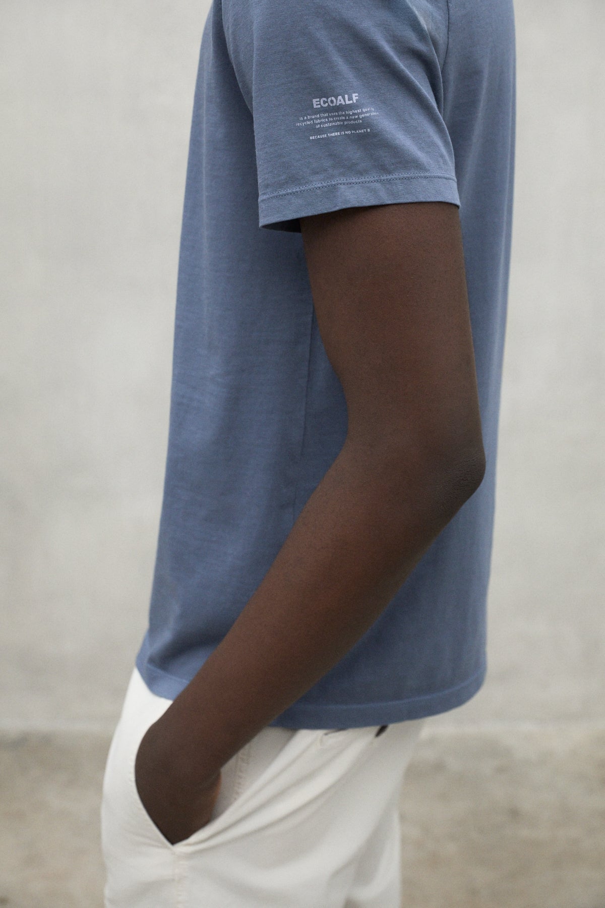 T-SHIRT VENT BLEU