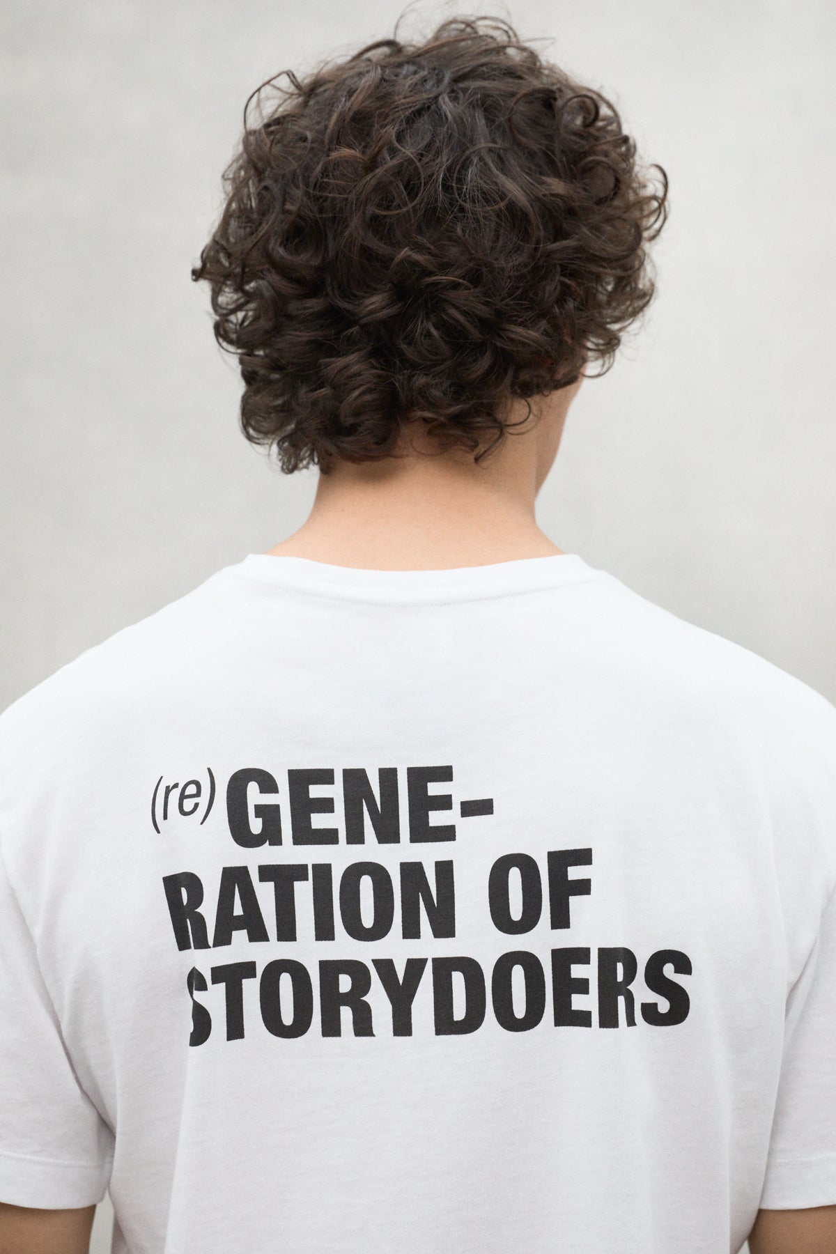 CAMISETA REGENERATION BLANCO Y NEGRO