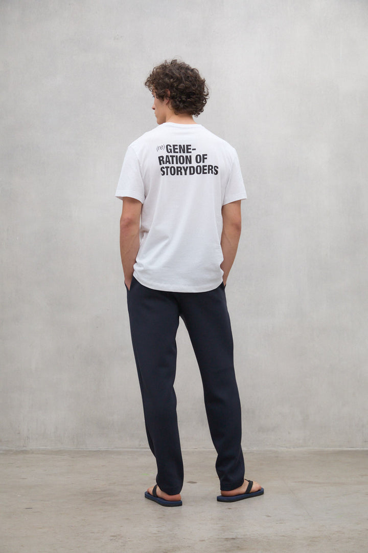 CAMISETA REGENERATION BLANCO Y NEGRO