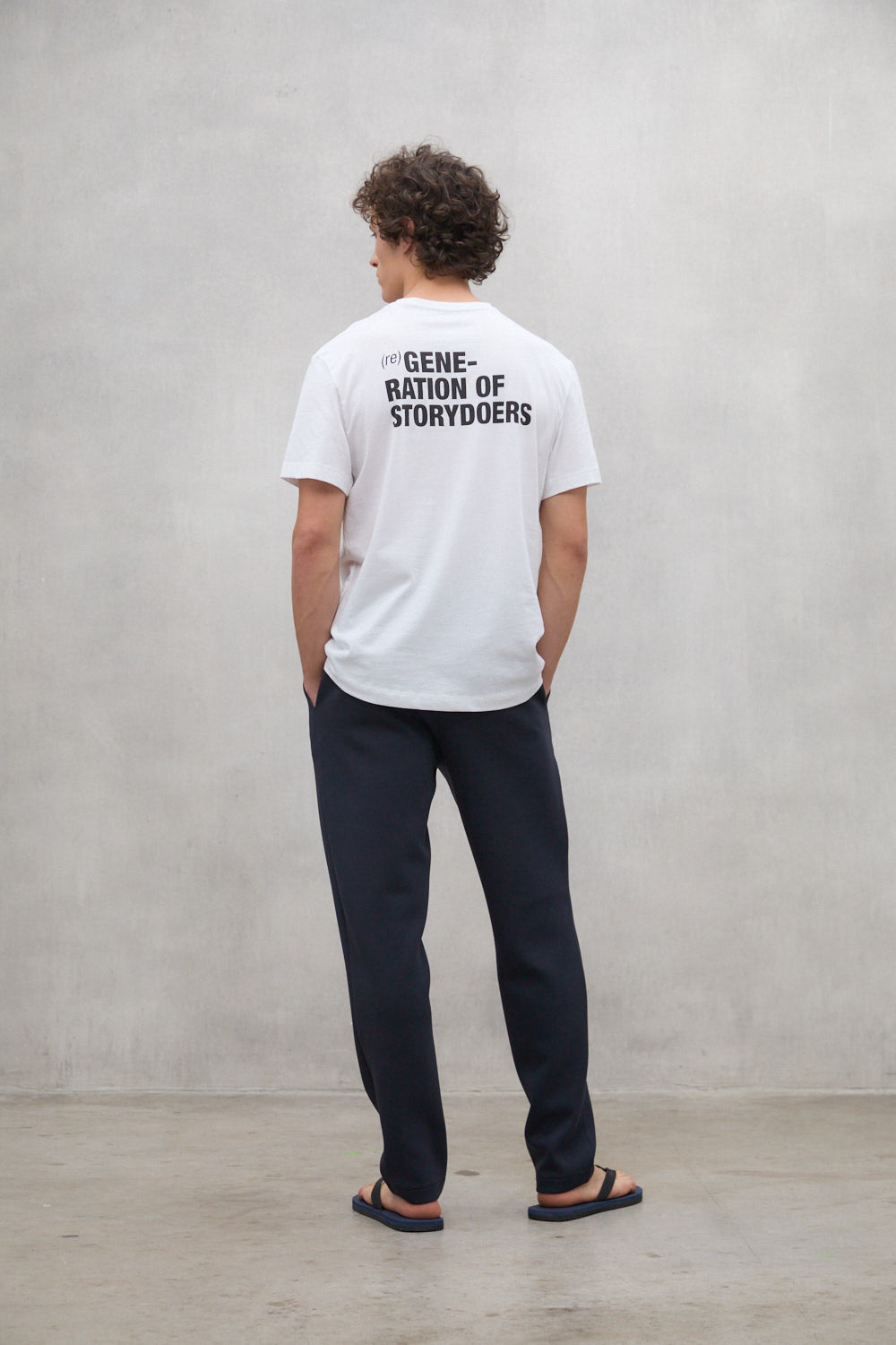 REGENERATION T-SHIRT WEISS UND SCHWARZ