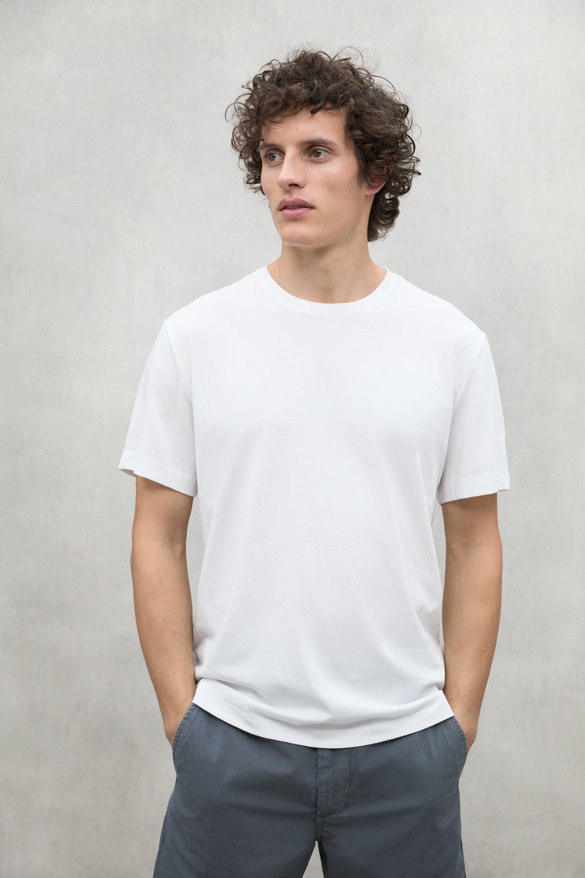 T-SHIRT REGENERATION VENT BLANC