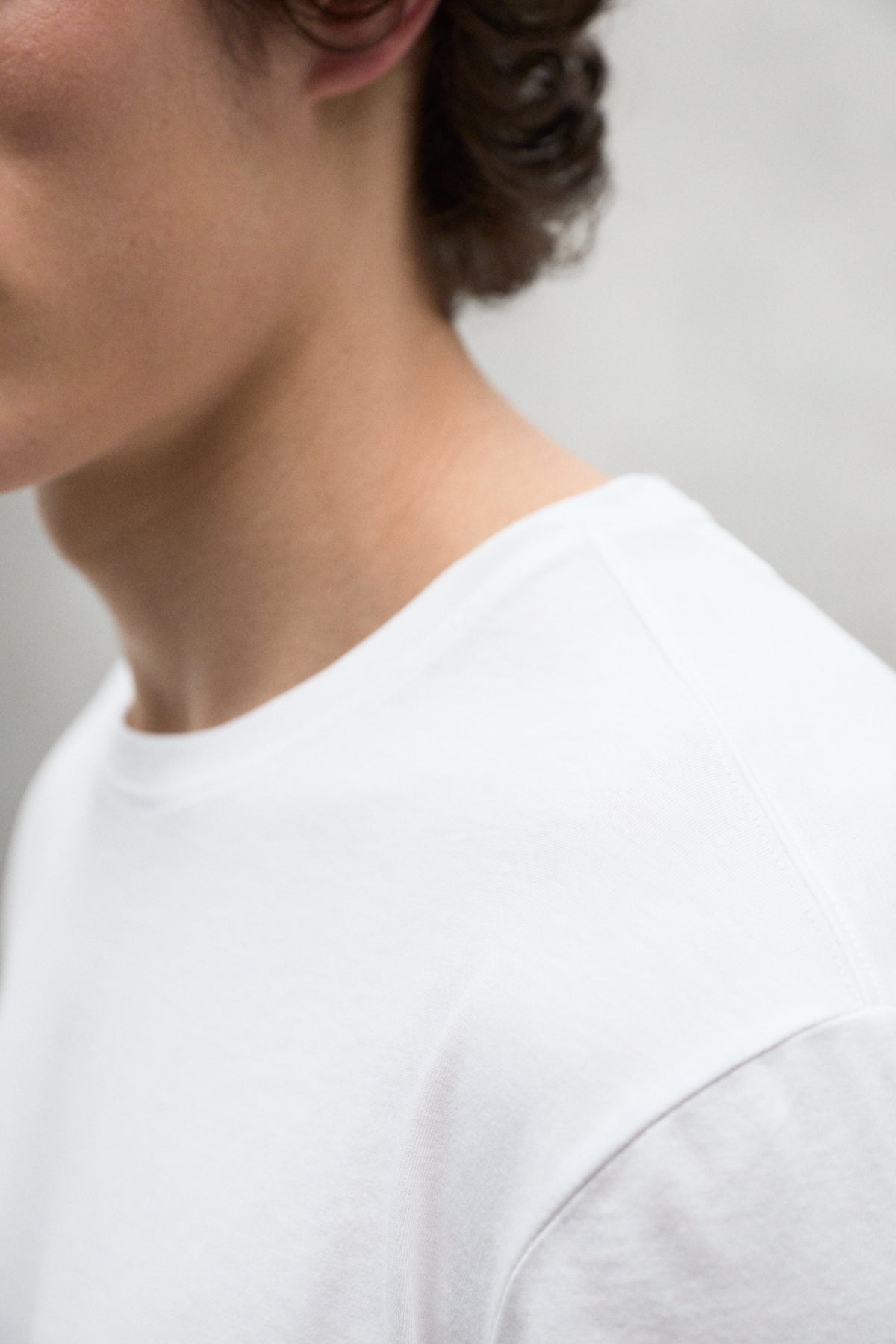 T-SHIRT REGENERATION VENT BLANC