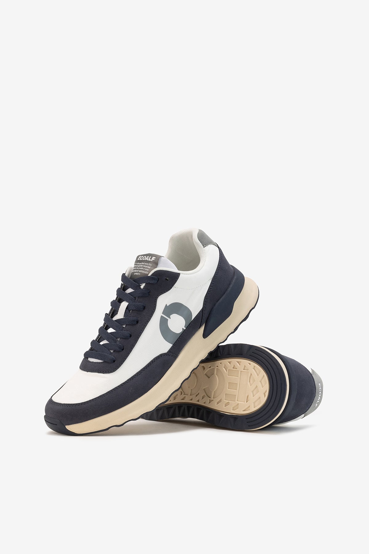 ZAPATILLAS CONDE AZUL MARINO Y BLANCAS