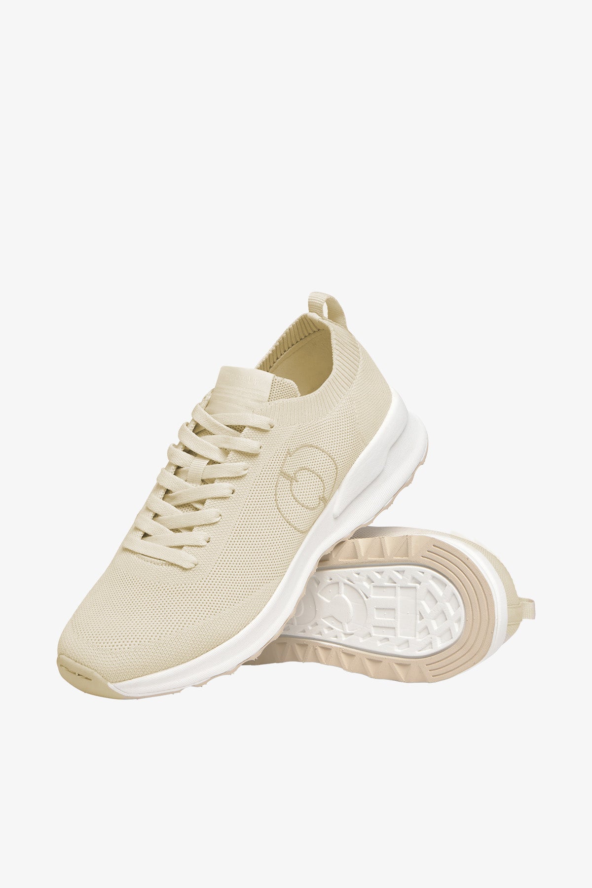 GESTRICKTE SCHUHE CONDE KNIT BEIGE