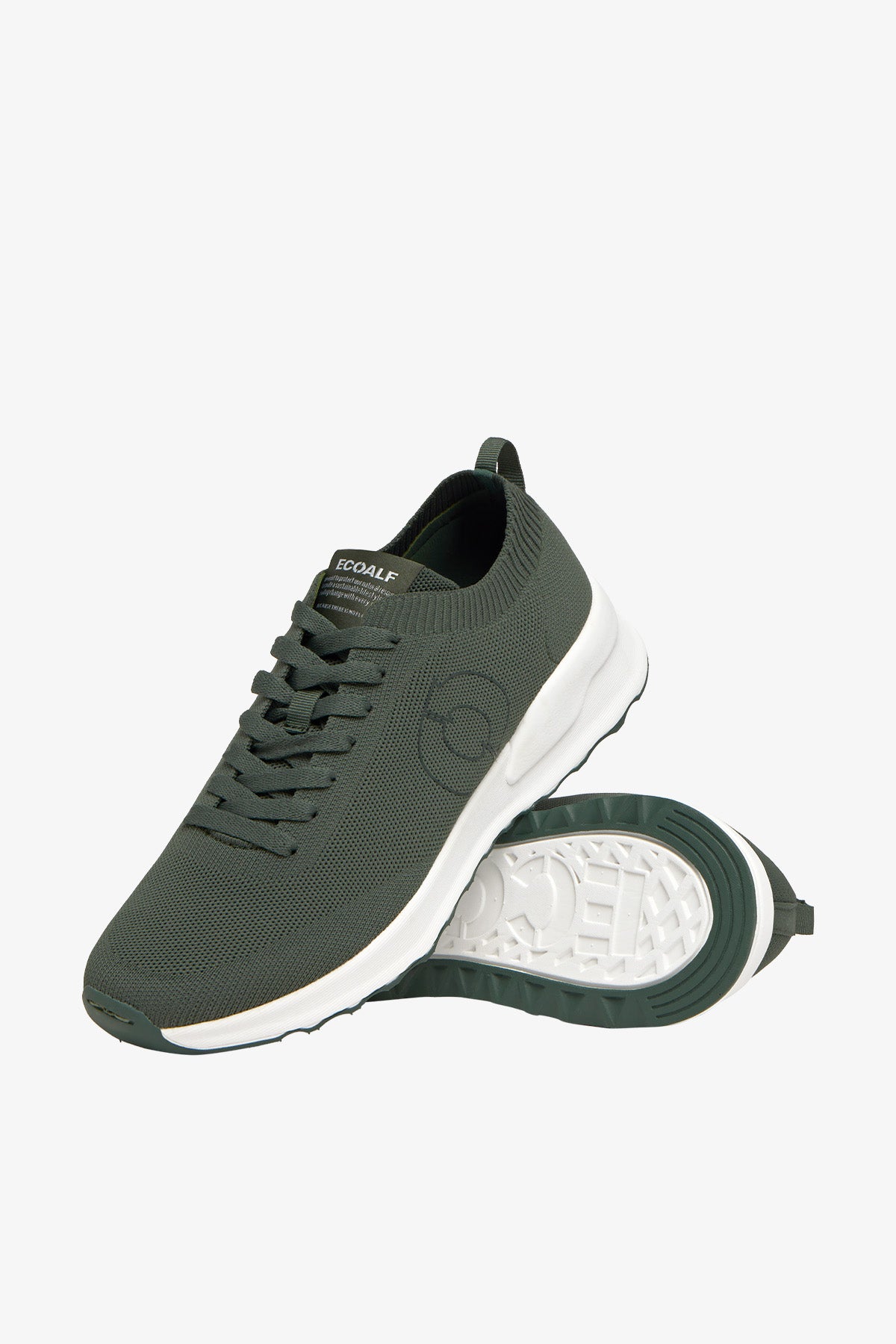 BASKETS EN MAILLE CONDE KNIT KAKI