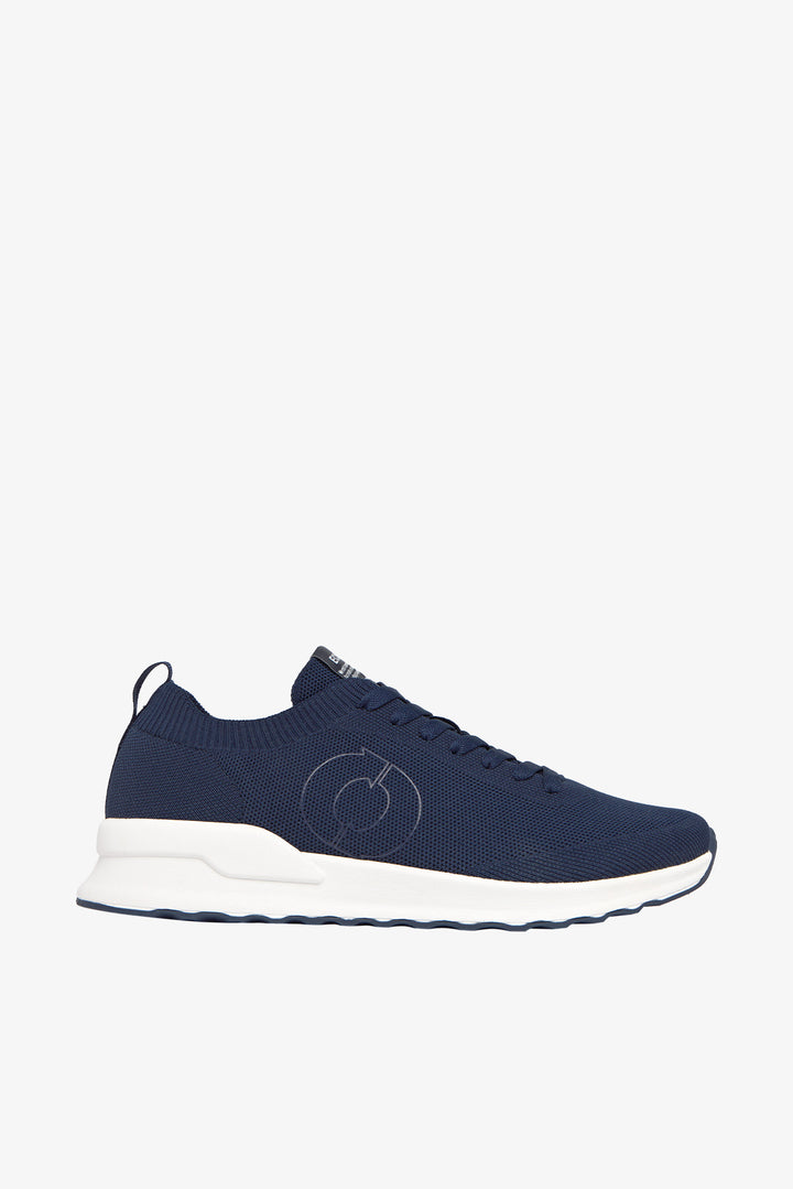NAVY BLUE KNITTED CONDE KNIT TRAINERS