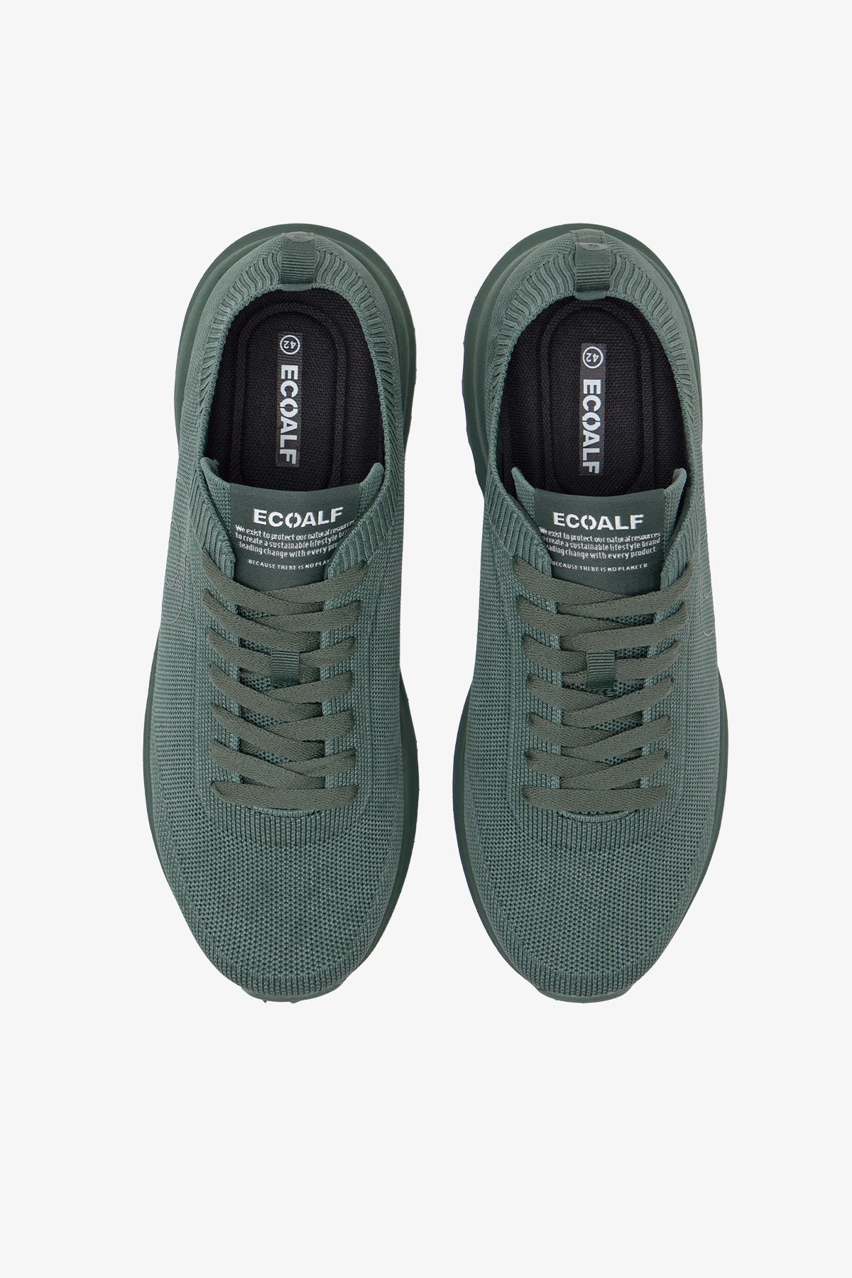 SNEAKERS IN MAGLIA CONDE KNIT TINTE VERDI