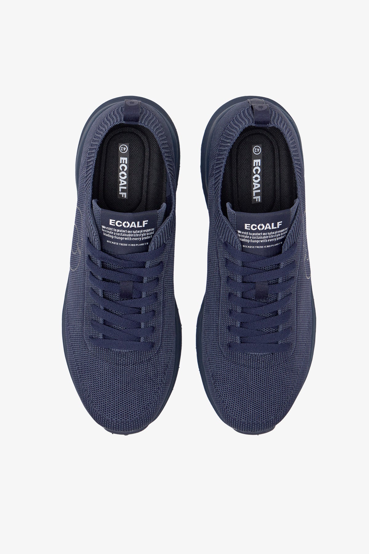 KNITTED CONDE KNIT TRAINERS DYED NAVY BLUE