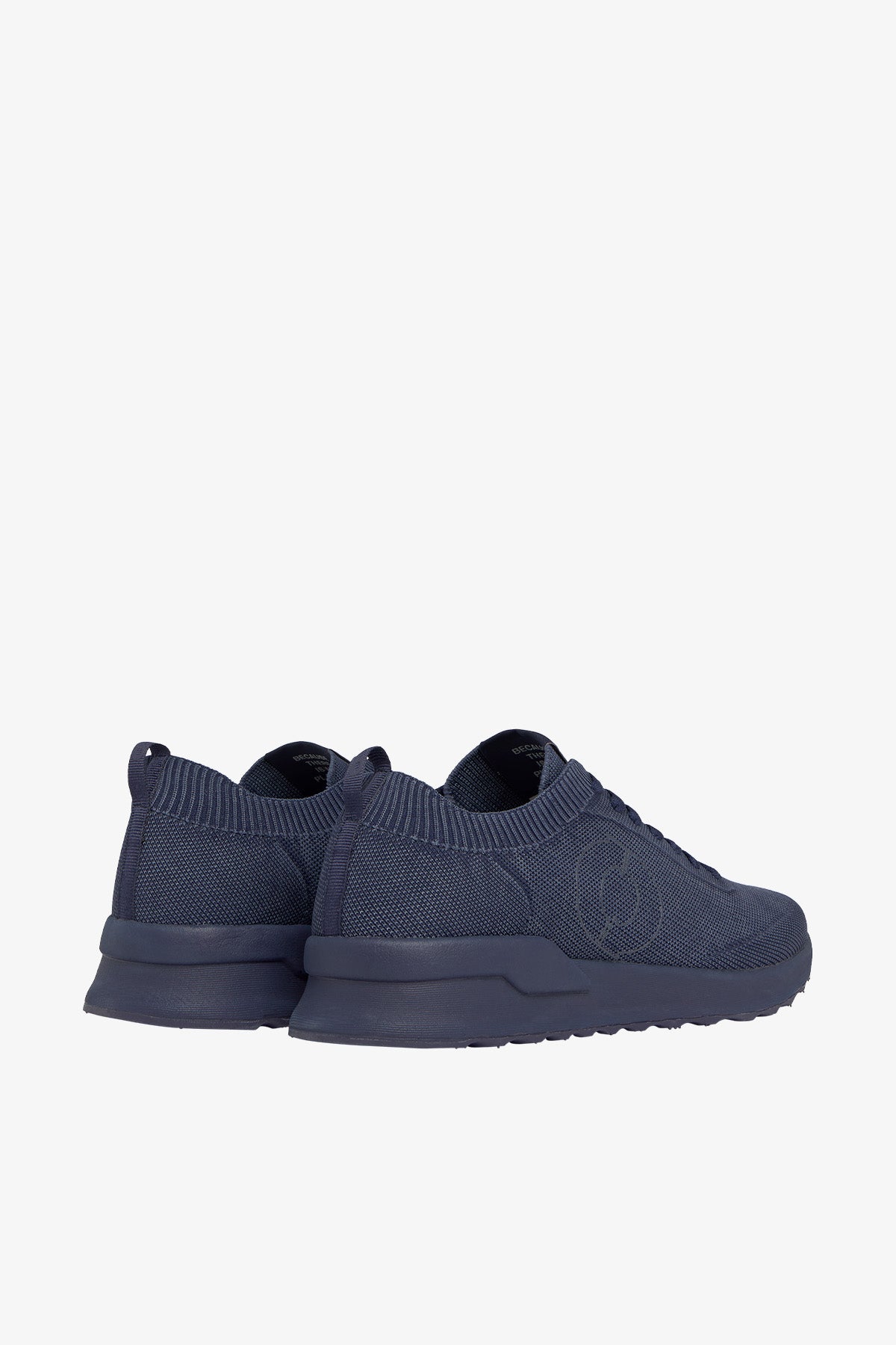 KNITTED CONDE KNIT TRAINERS DYED NAVY BLUE