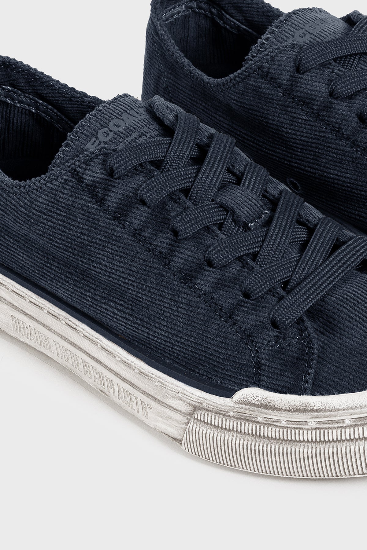 BASKETS STRENK CORDUROY BLEU MARINE