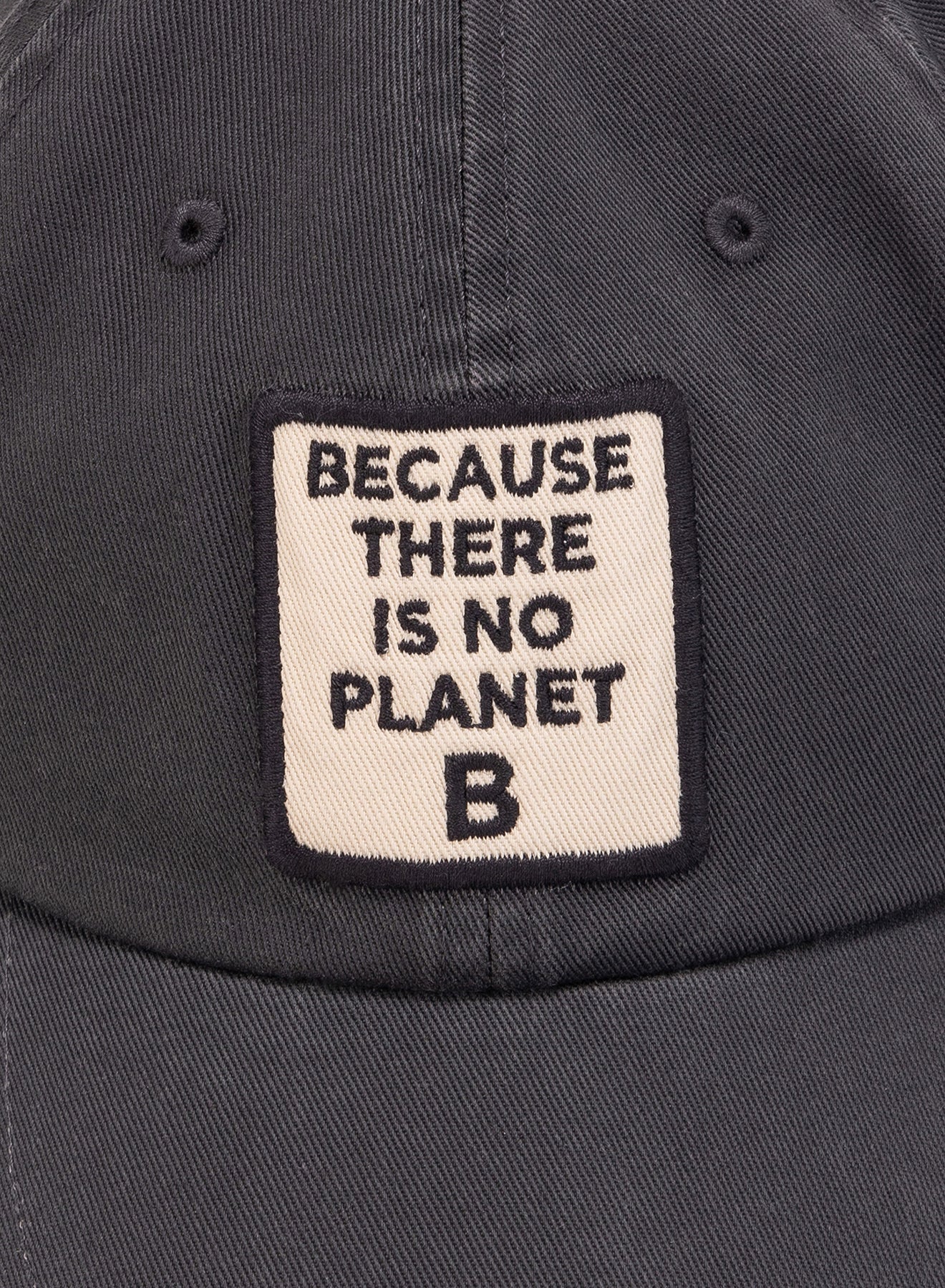 CASQUETTE PATCH GRIS FONCÉ