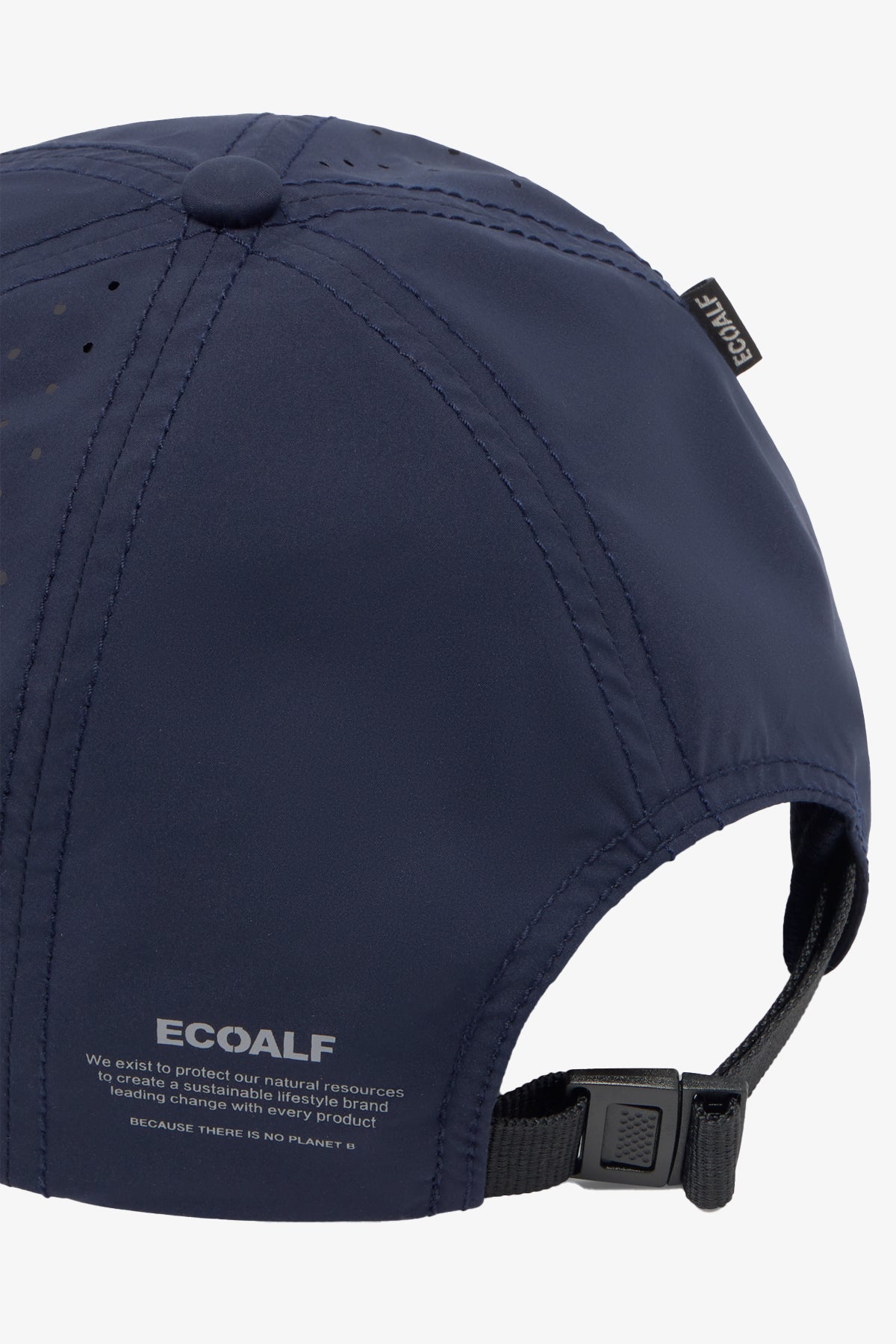 ECOALF NAVY BLUE UNISEX SPORTS CAP