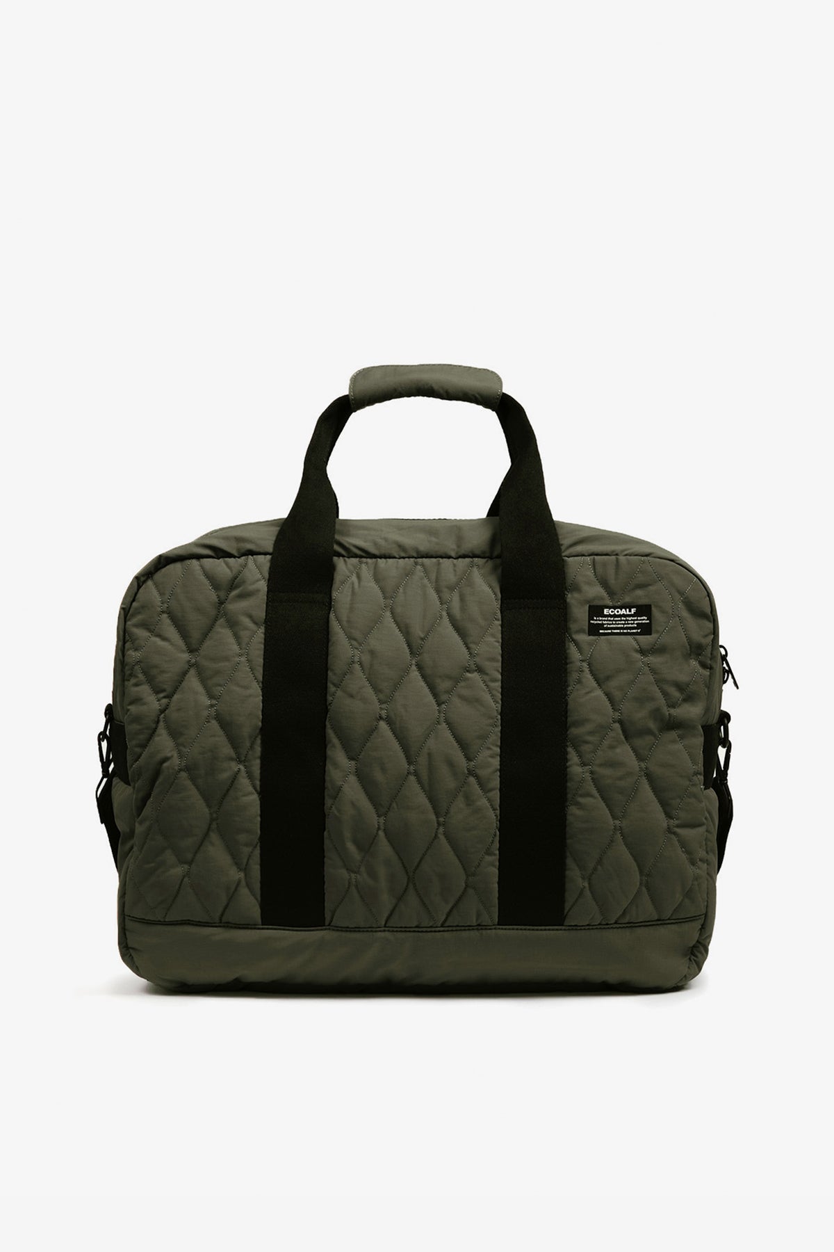 SAC DUFFLE FLOCK VERT FONCÉ
