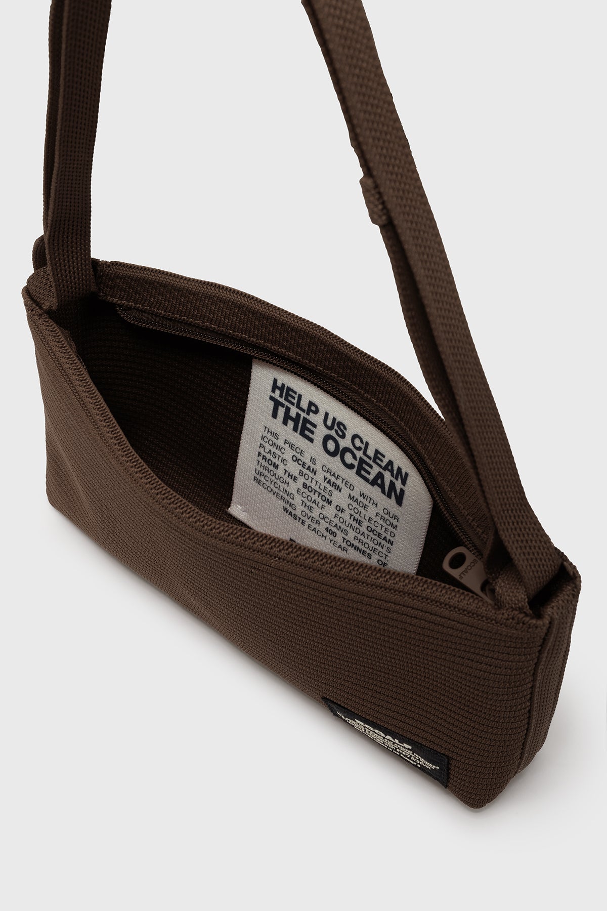 BROWN TIKA BAGUETTE BAG